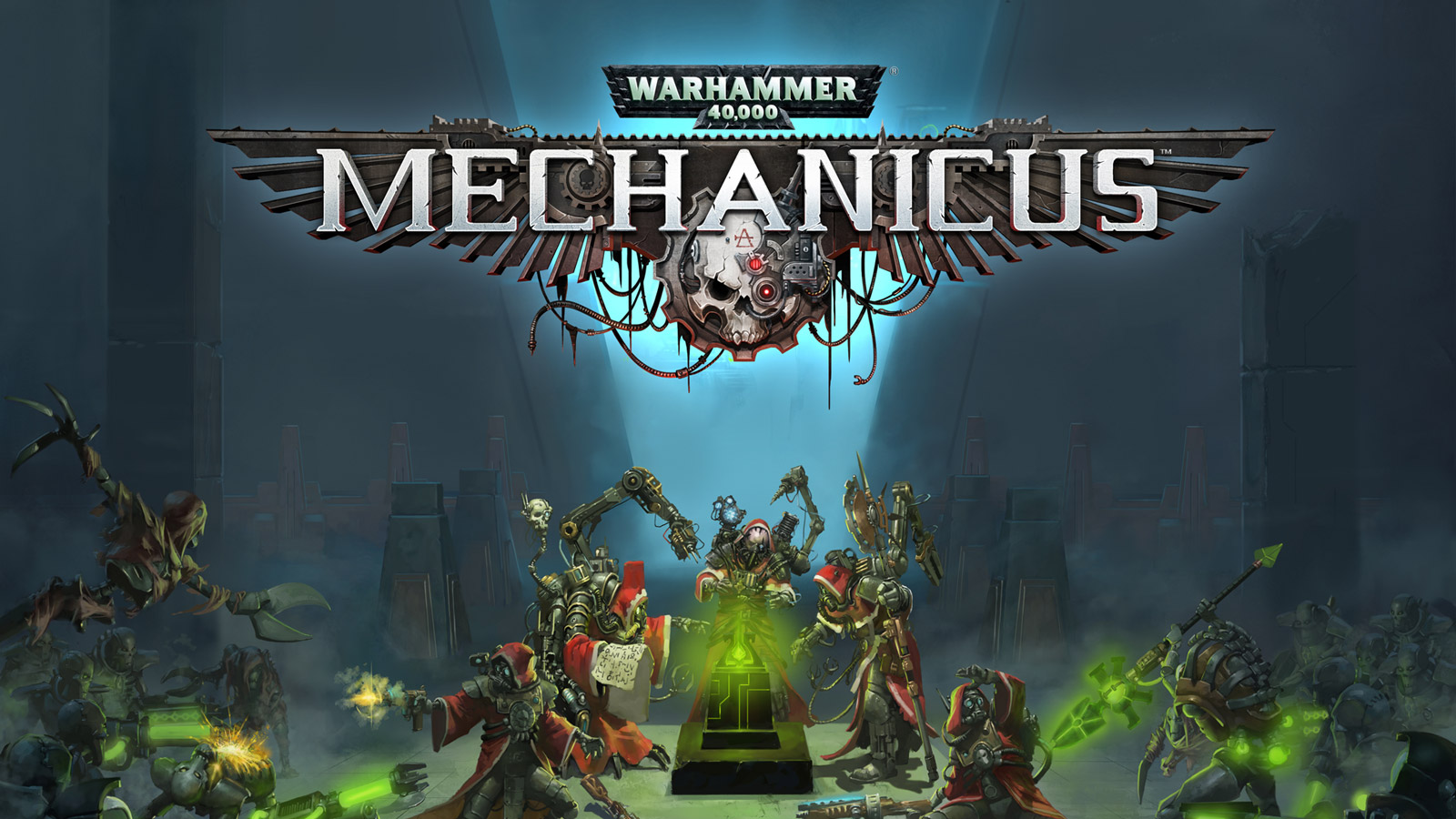 Free Warhammer 40000: Mechanicus Wallpaper in 1600x900