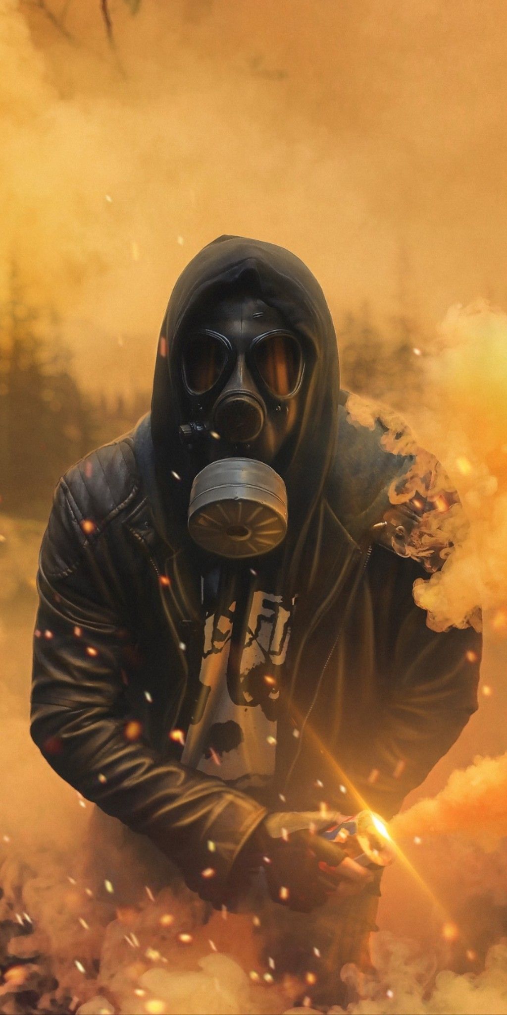 Smoke Picture. Best wallpaper android, Gas mask art, HD phone wallpaper