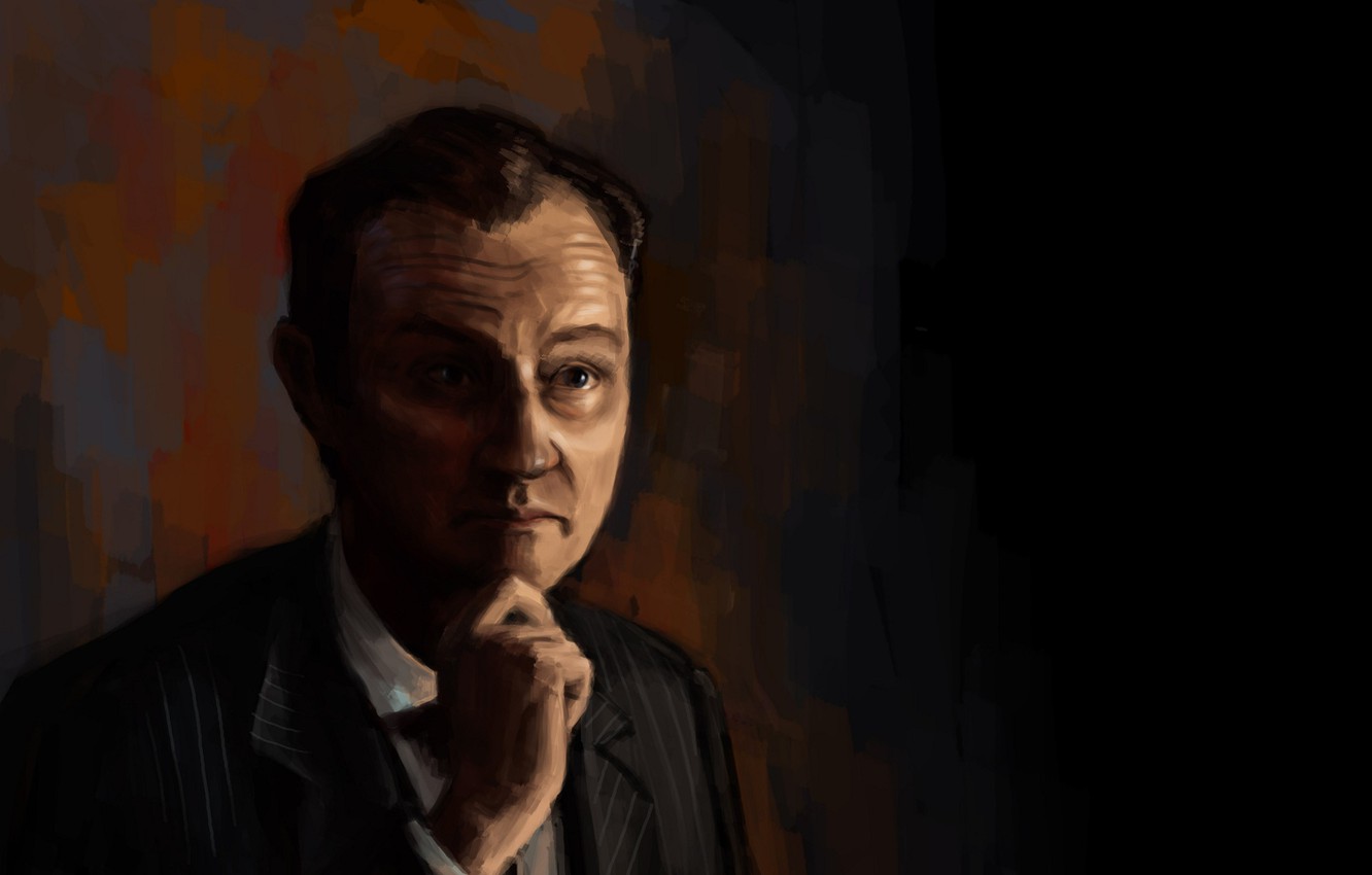 Wallpaper Sherlock, Mycroft Holmes, Sherlock BBC, by mrborsch image for desktop, section живопись