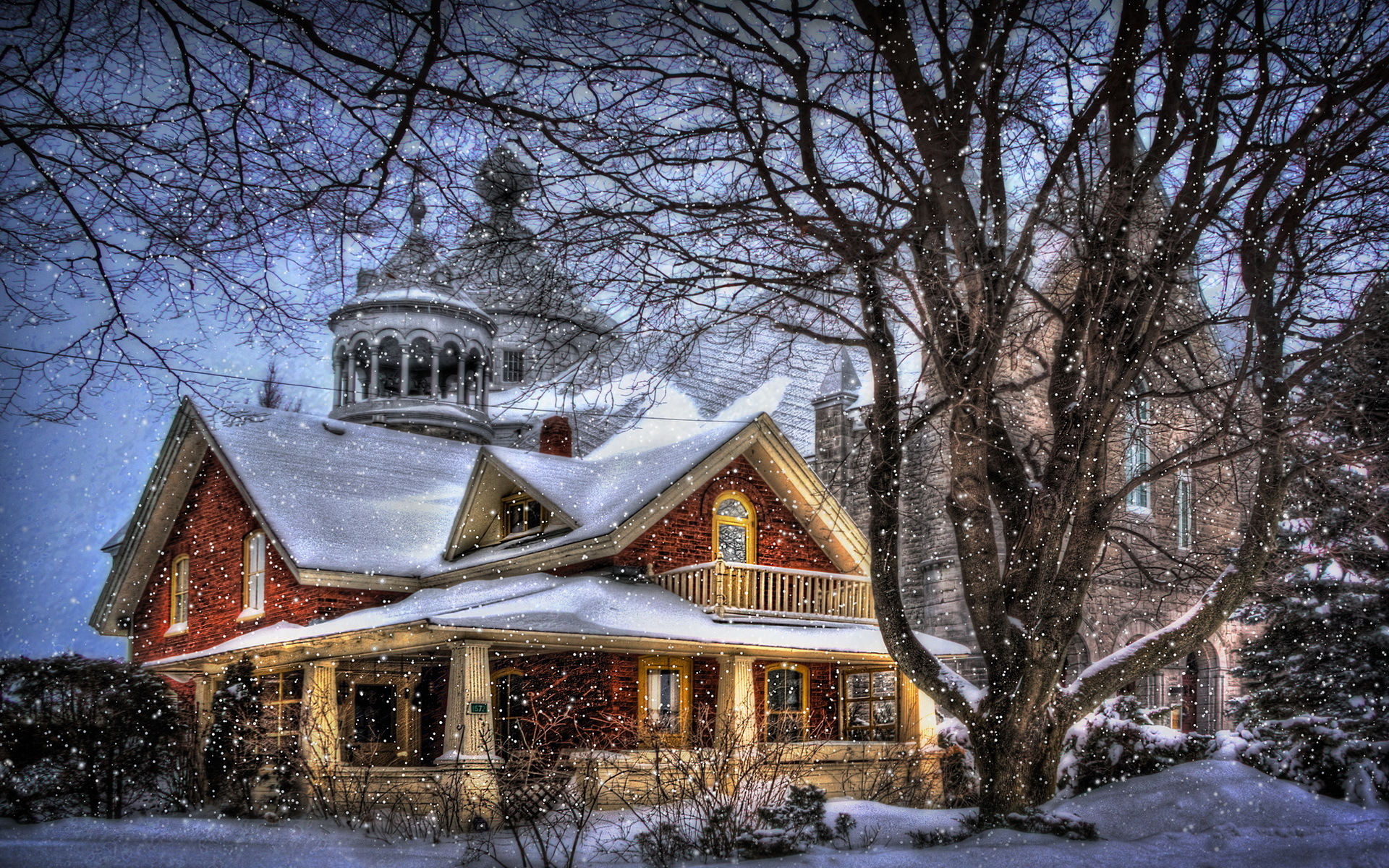 Free download winter christmas house building architecture wallpaper background [1920x1200] for your Desktop, Mobile & Tablet. Explore Christmas House Wallpaperd Christmas Wallpaper, Christmas Wallpaper Background, Christmas Wallpaper