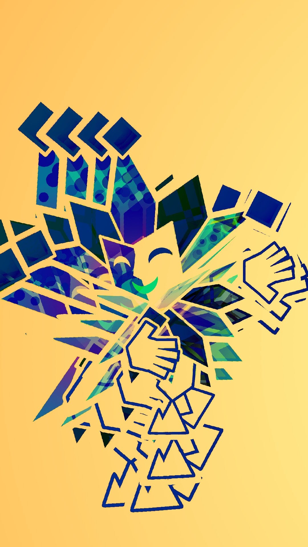 Made some Phone Wallpaper for Dimentio, Carrie and Cudge(Original Content) What do y'all think about them?: papermario