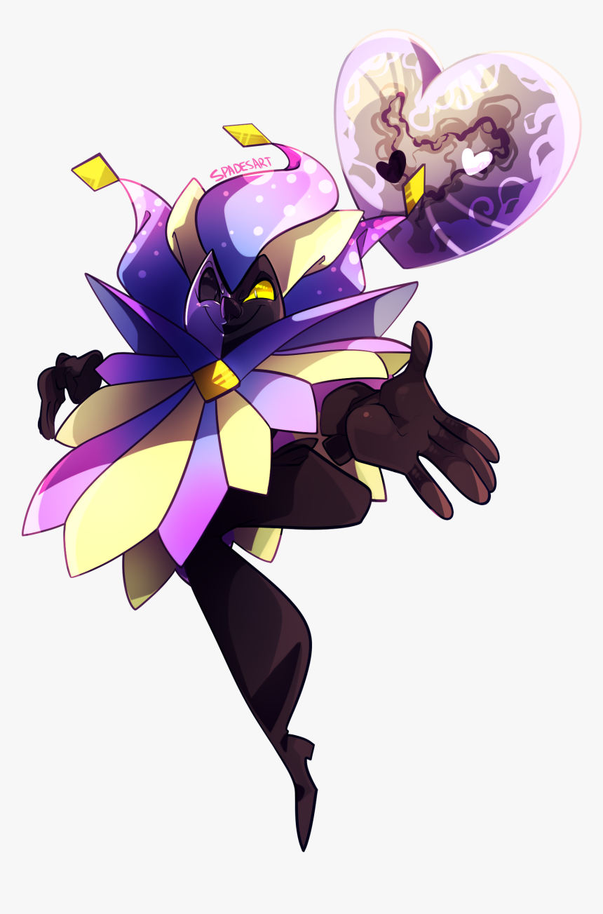 Super Paper Mario Dimentio Fan Art, HD Png Download
