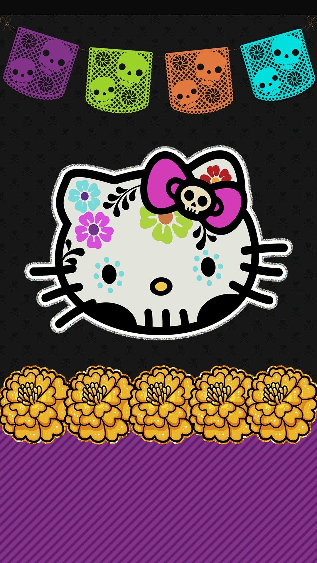 Hello Kitty Fall Wallpaper background picture