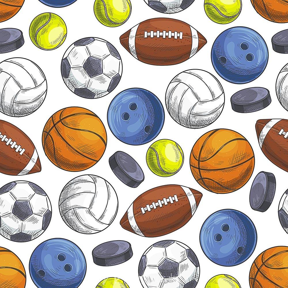 Sports Balls Wallpaper