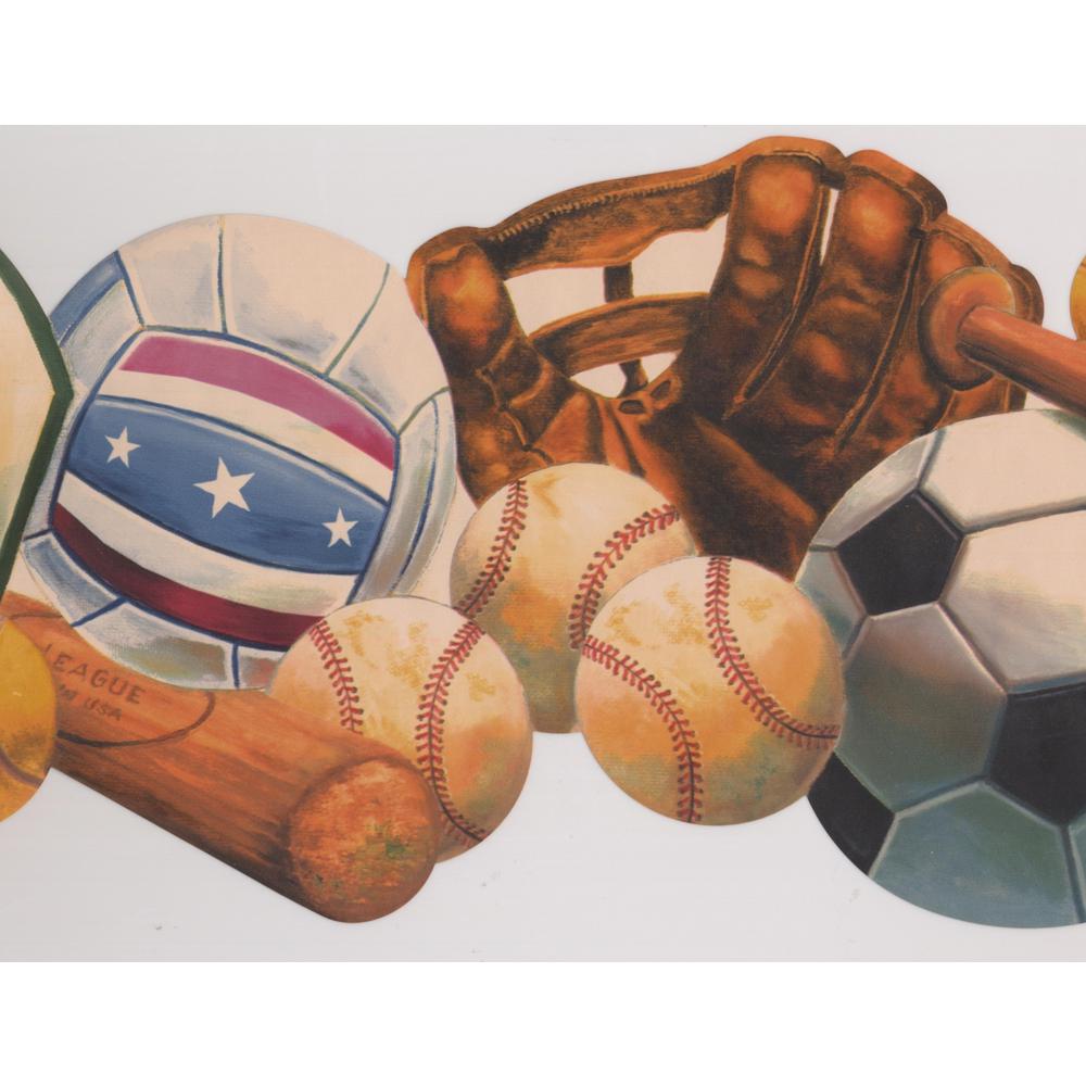 All Sports Balls Background