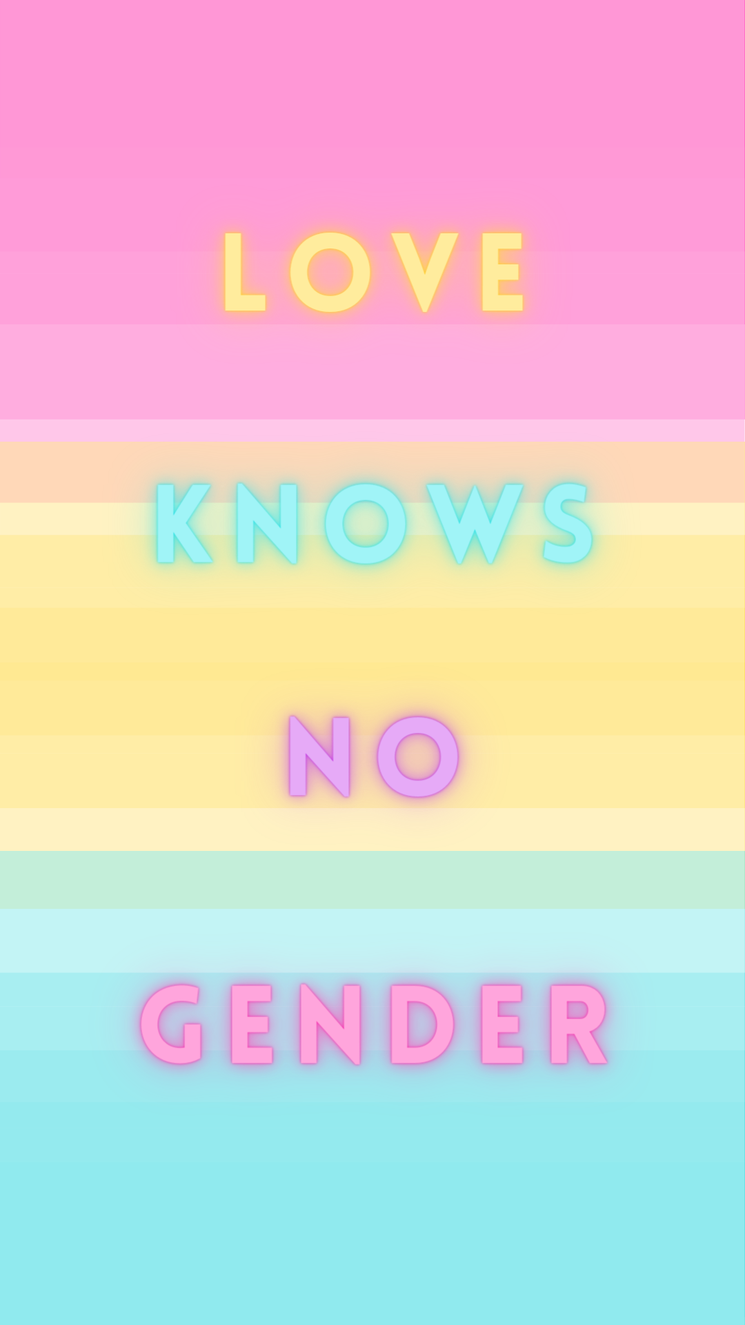 Cute Phone Wallpaper I've Made For Friends And Self. Pansexual, Transgender, Genderfluid And Non Binary. Help Yourselves. Xo: Lgbt