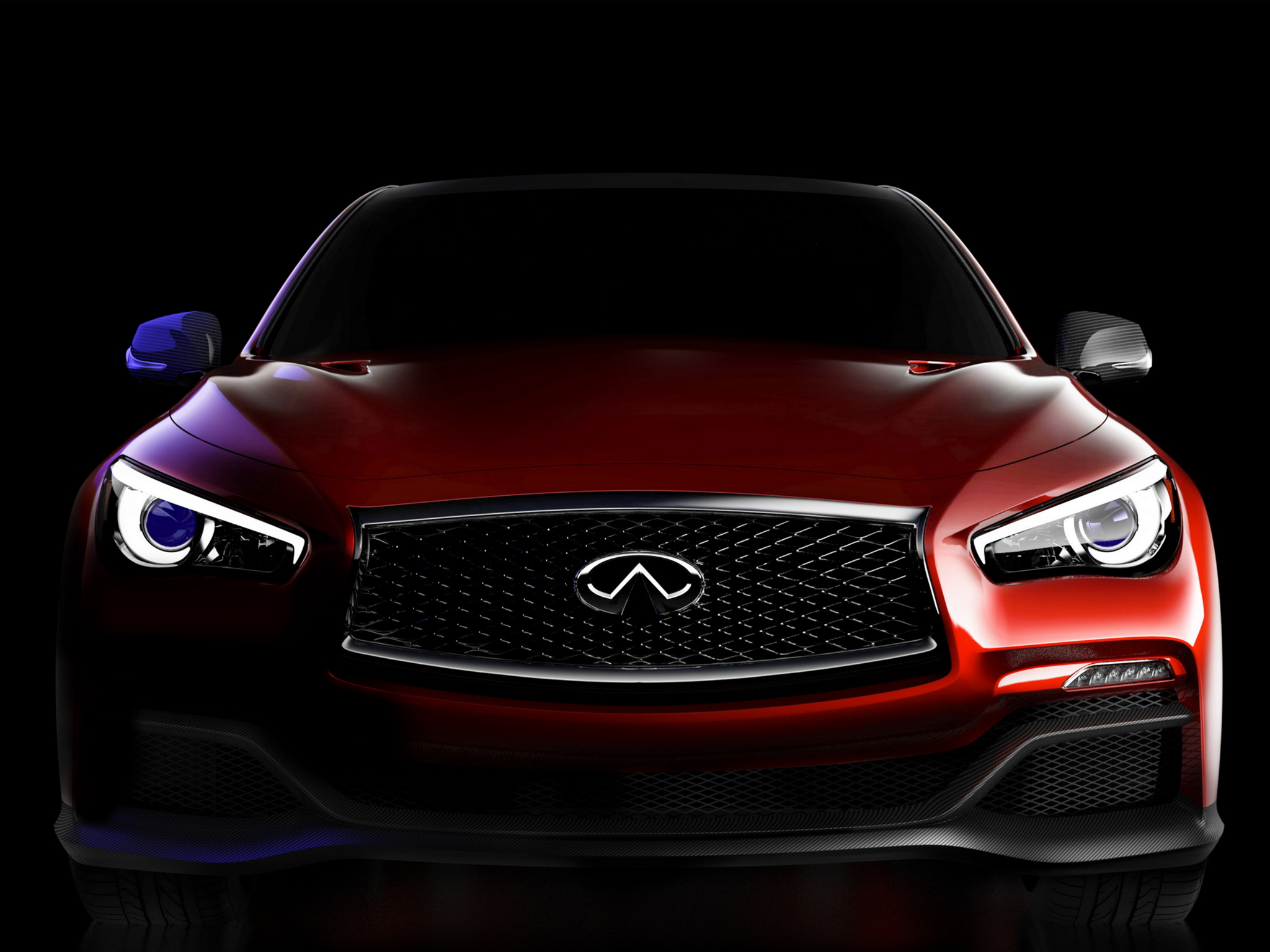 2014, Infiniti, Q50, Eau, Rouge, Concept Wallpaper HD / Desktop and Mobile Background