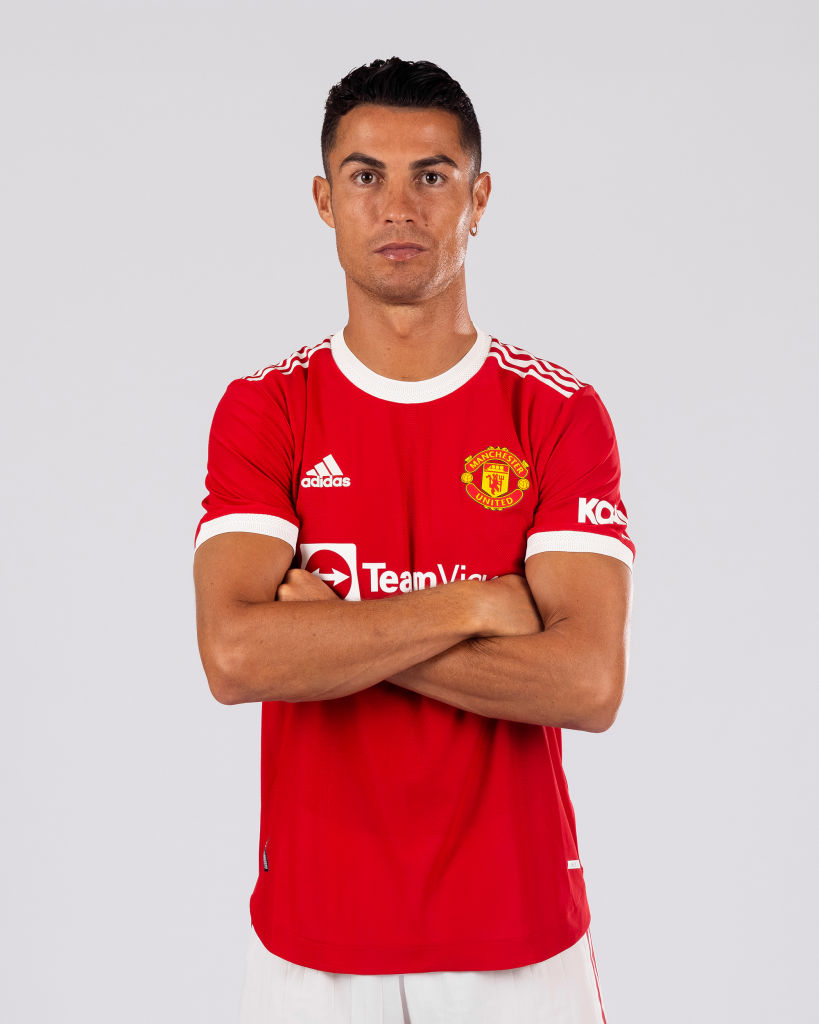 Manchester United release photo of Cristiano Ronaldo wearing new kit