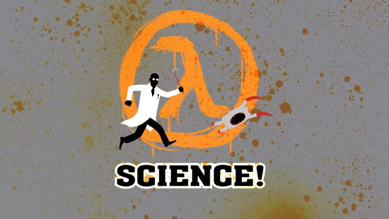 Video Games Science Half Life Wallpaperx900