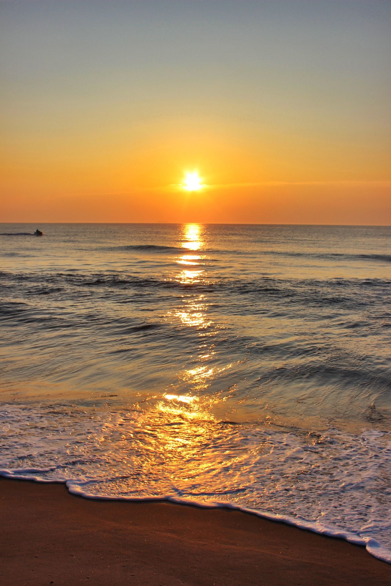 Virginia Beach sunrise. Sunrise beach, Sunset picture, Sunset surf