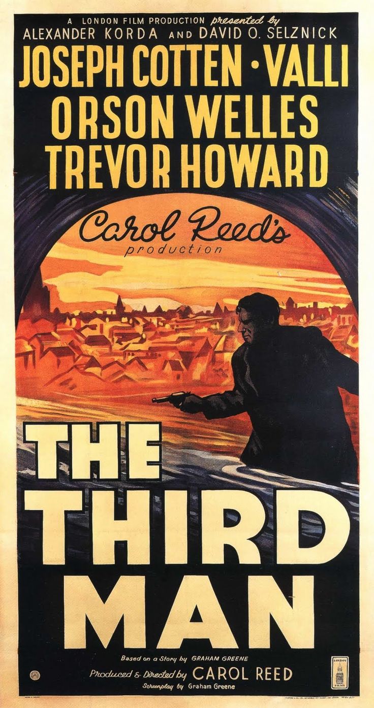 The Third Man ideas. the third man, carol reed, film noir