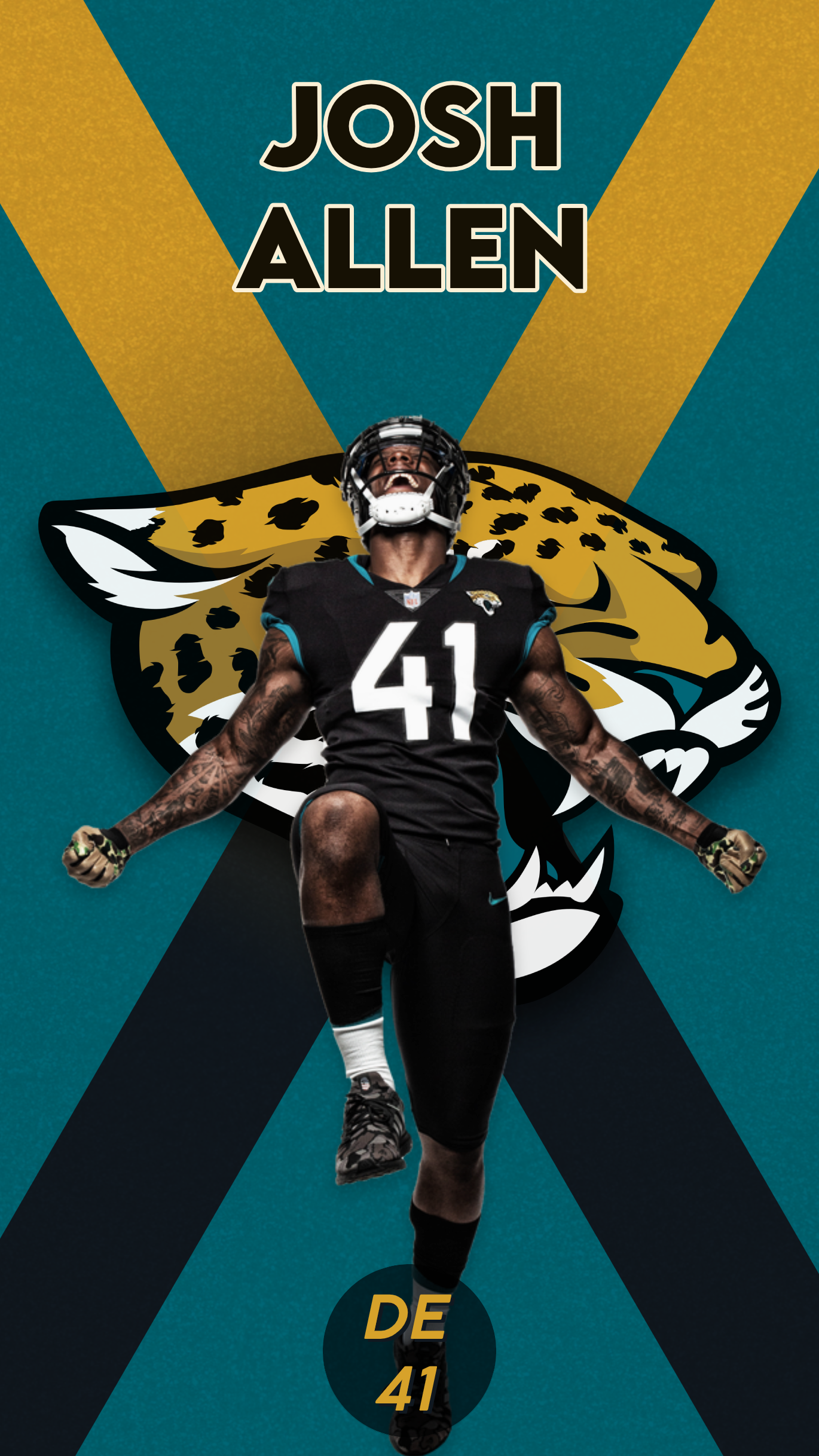 Phone wallpaper, part deux Allen. Who do y'all want to see next?: Jaguars