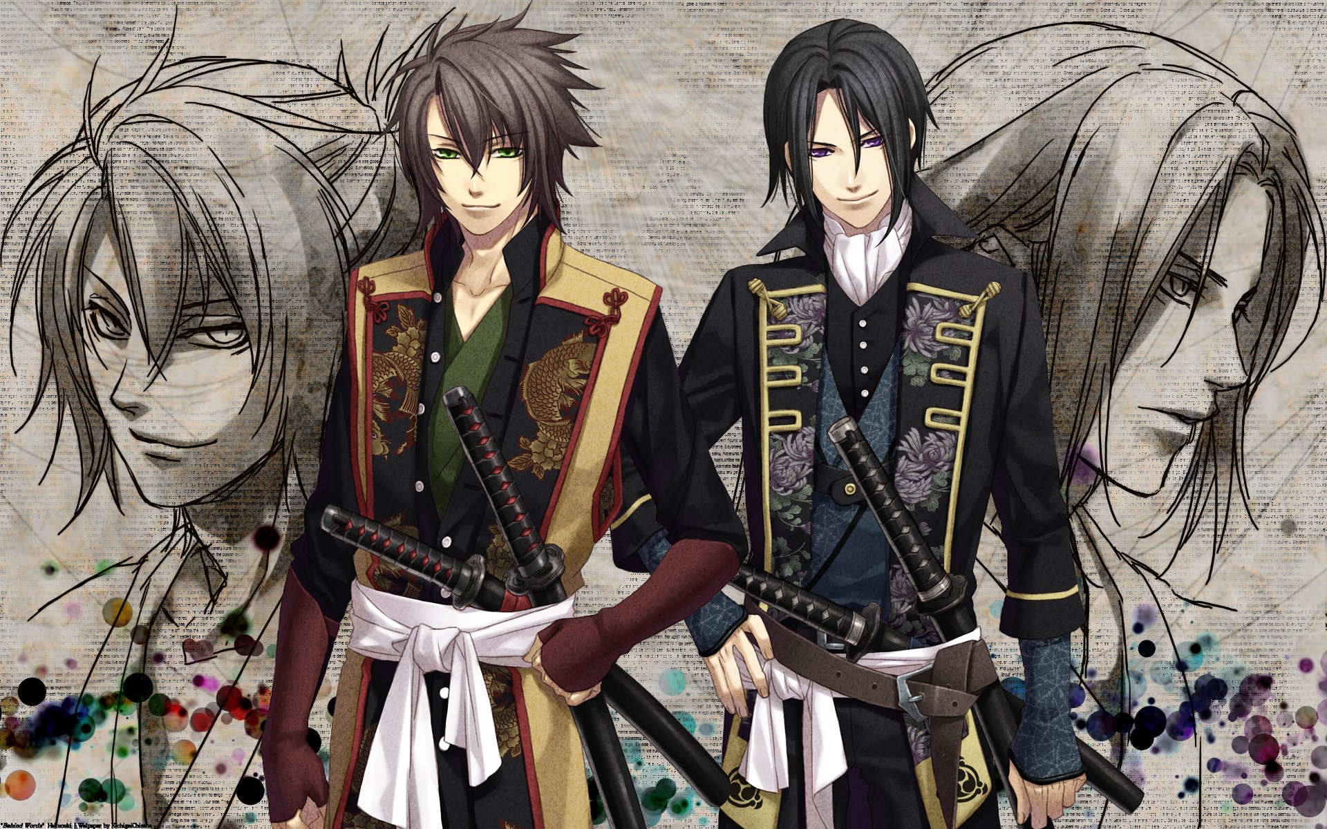 Hakuouki Shinsengumi Kitan and Scan Gallery