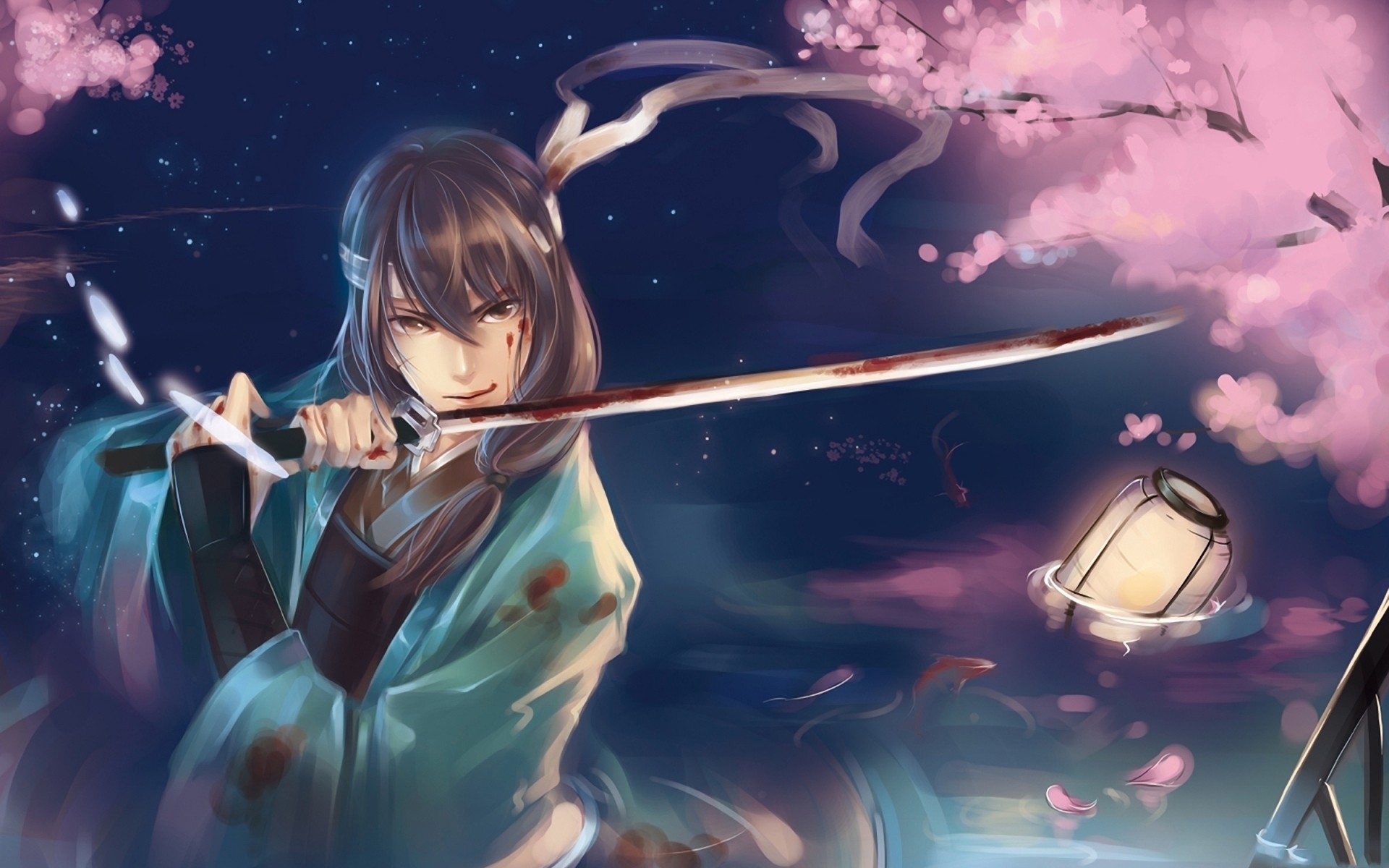 katana anime hakuouki shinsengumi kitan 1920x1200 wallpaper High Quality Wallpaper, High Definition Wallpaper