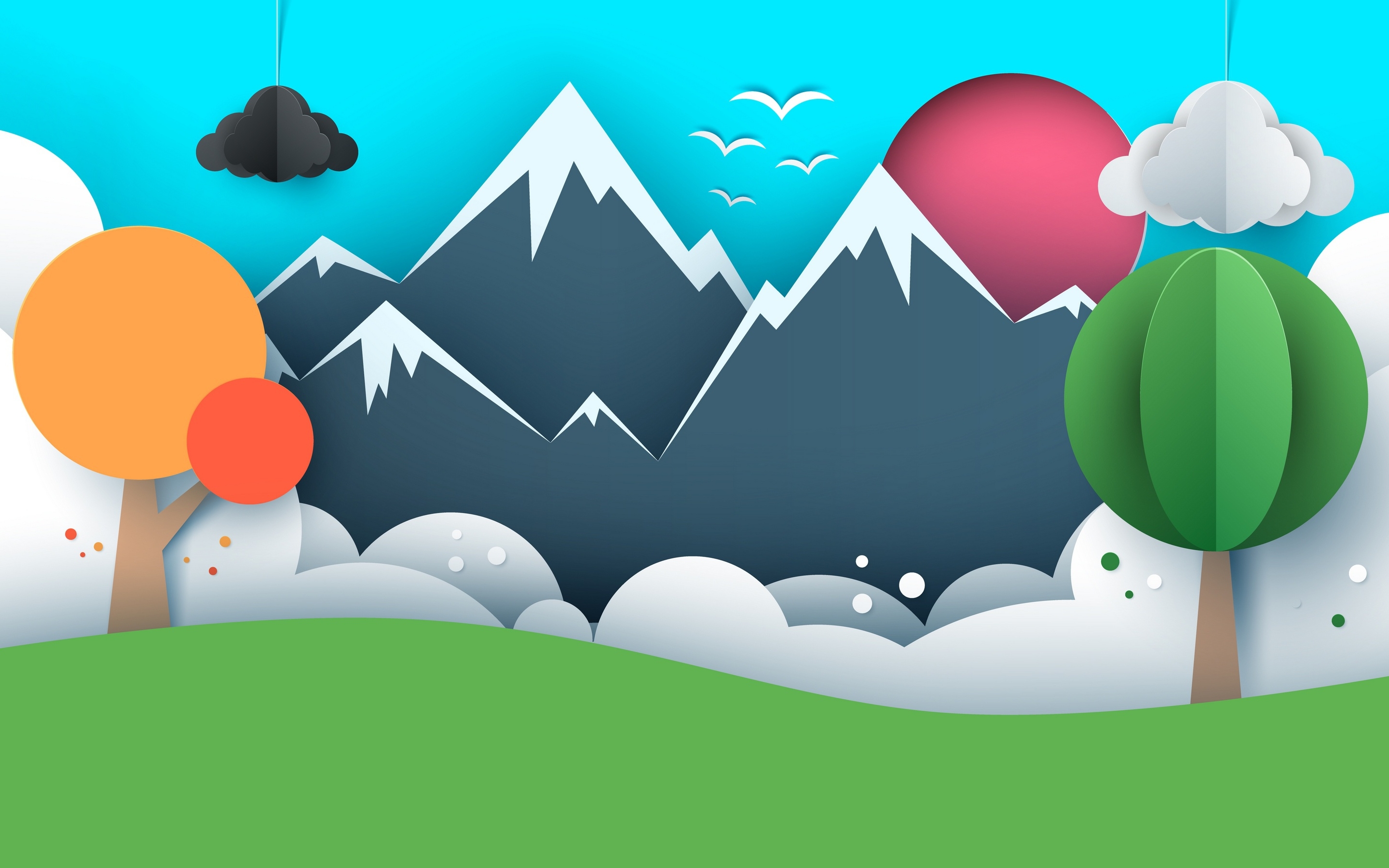 Paper Art Wallpapers Wallpaper Cave