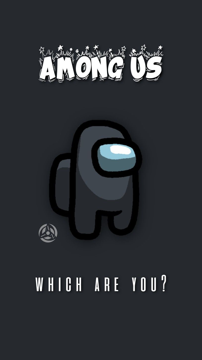 Black Among Us. Cartoon wallpaper iphone, Pretty wallpaper iphone, Wallpaper