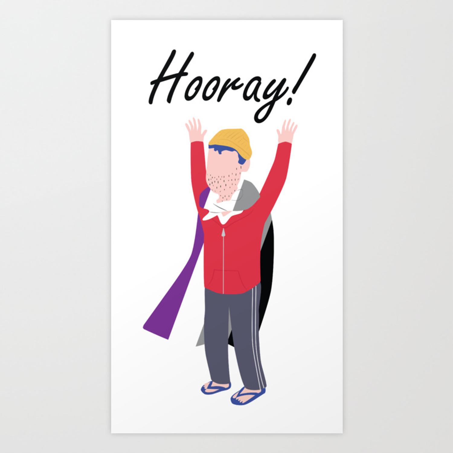 Asexual Pride Todd Chavez Art Print