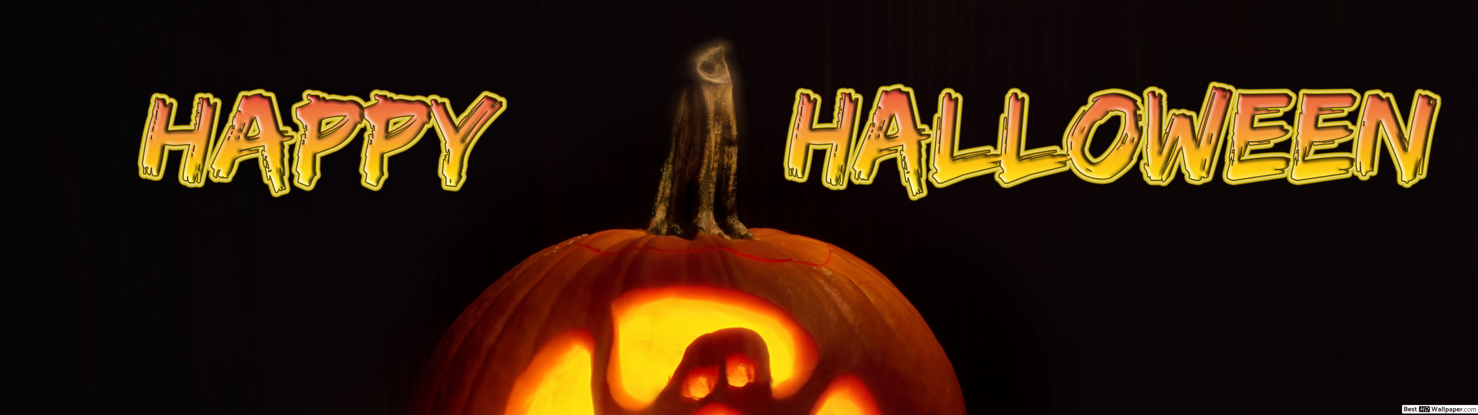 Happy Halloween Pumpkin HD wallpaper download