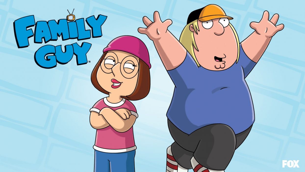 Family Guy Meg Griffin Chris Griffin wallpaperx1080