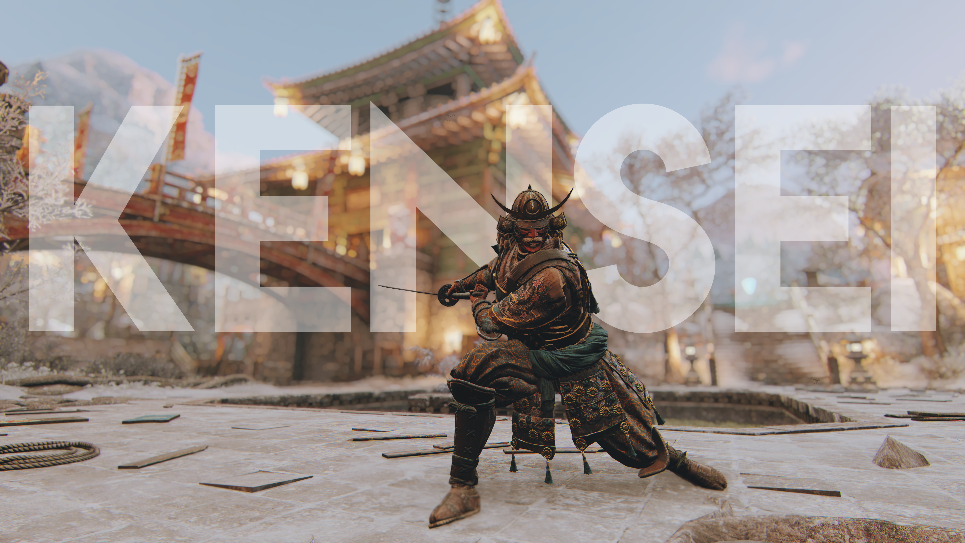 Nothing came up for 4k Kensei wallpaper so here you go! Im making a dark one and a phone one next.: forhonor