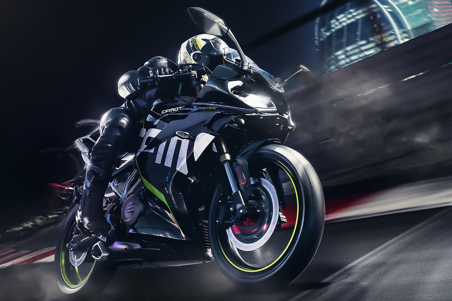CFMoto 300SR A2 sportsbike to hit dealers in April