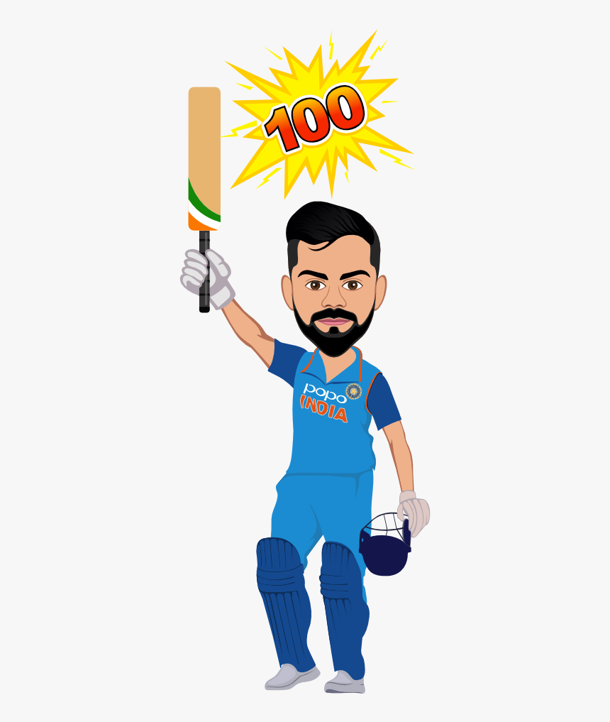 Virat Kohli Emoji, HD Png Download