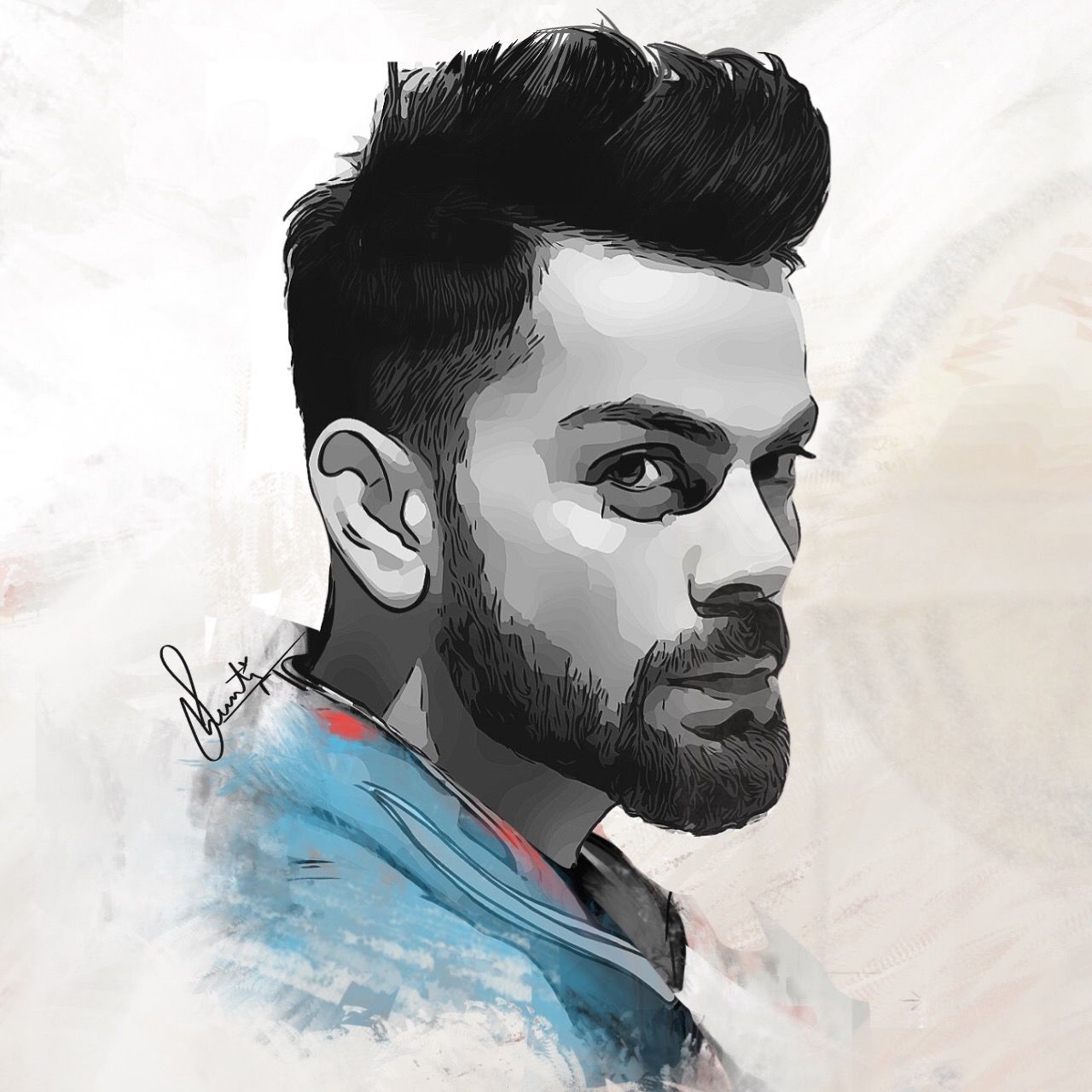 Virat Kohli. Virat kohli, Virat kohli wallpaper, Ganpati bappa wallpaper