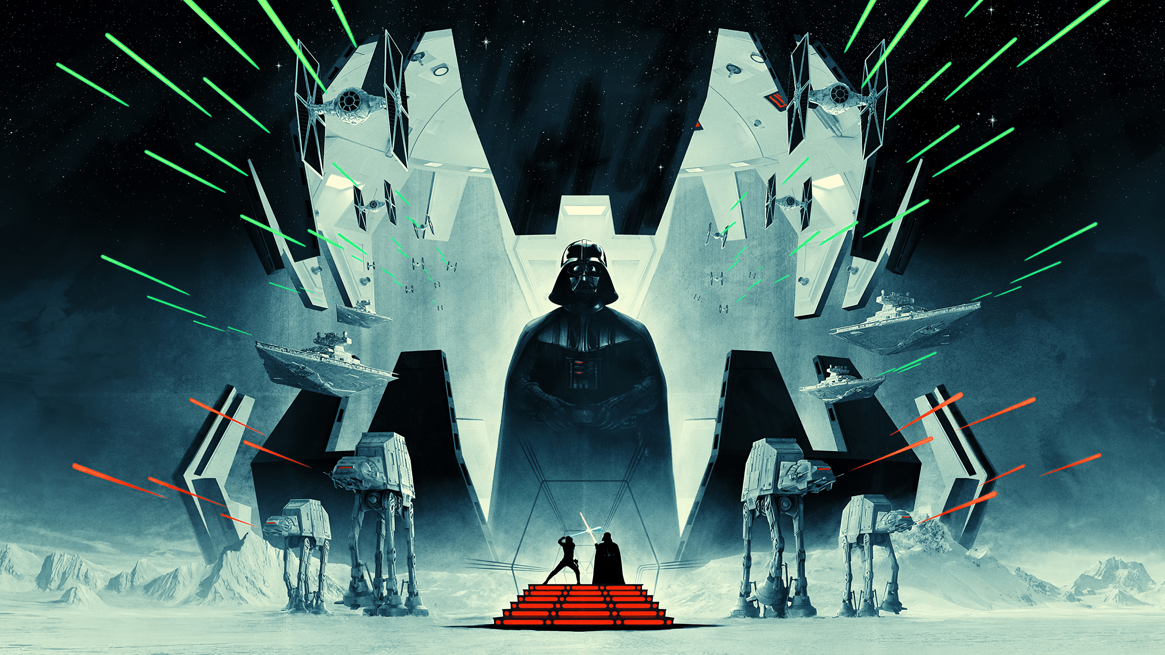Star Wars Empire Strikes Back Wallpapers 4k.
