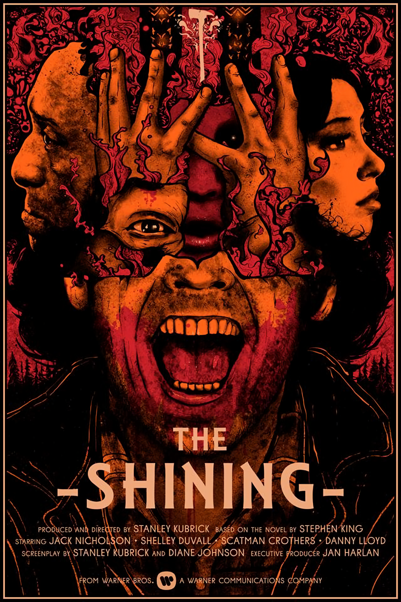 The Shining (1980) HD Wallpaper From Gallsource.com. Horror movie posters, Horror movie art, Horror posters