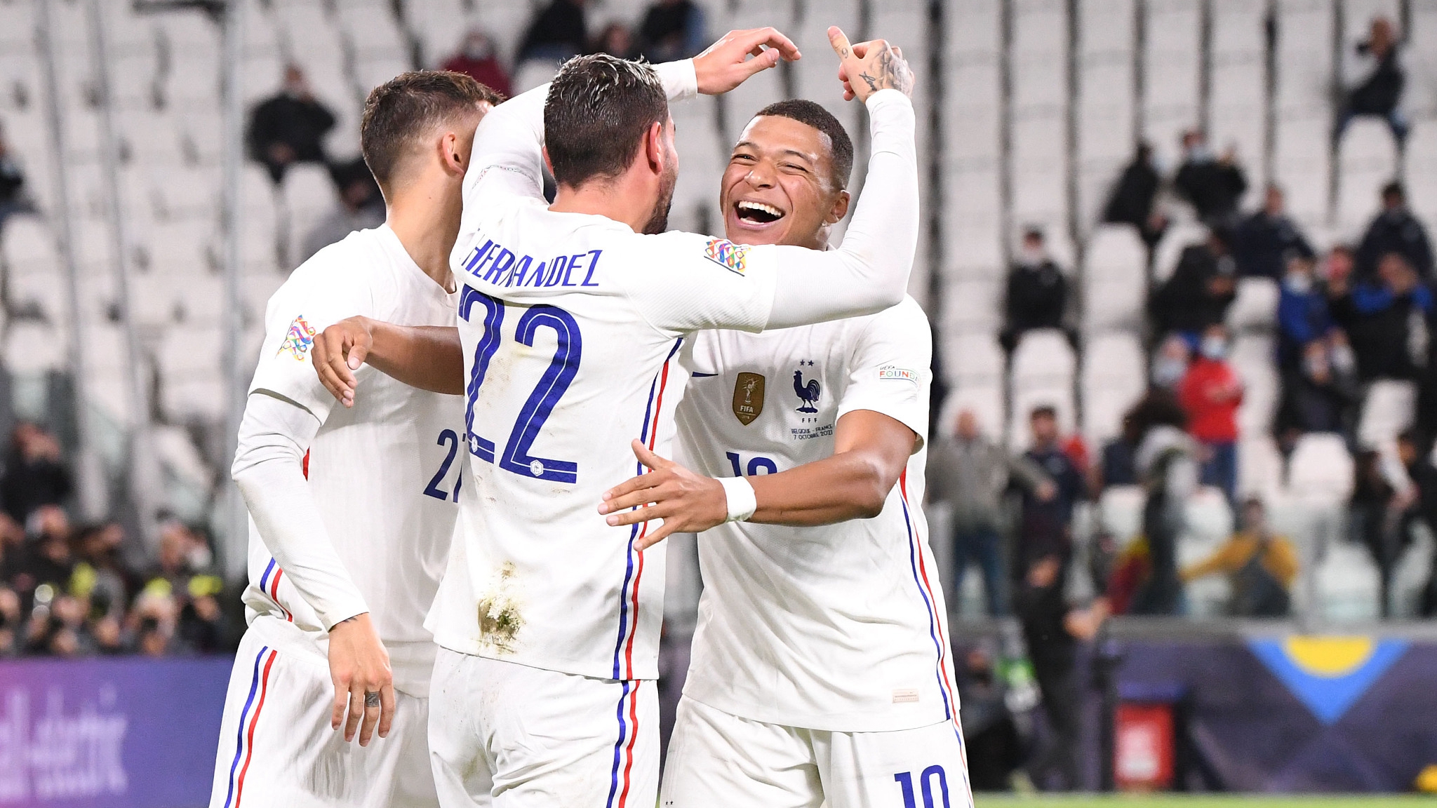 Hernandez fires comeback kings France into Nations League final