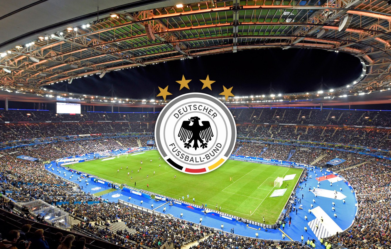 Wallpaper wallpaper, sport, Germany, France, stadium, football, match, Stade de France image for desktop, section спорт