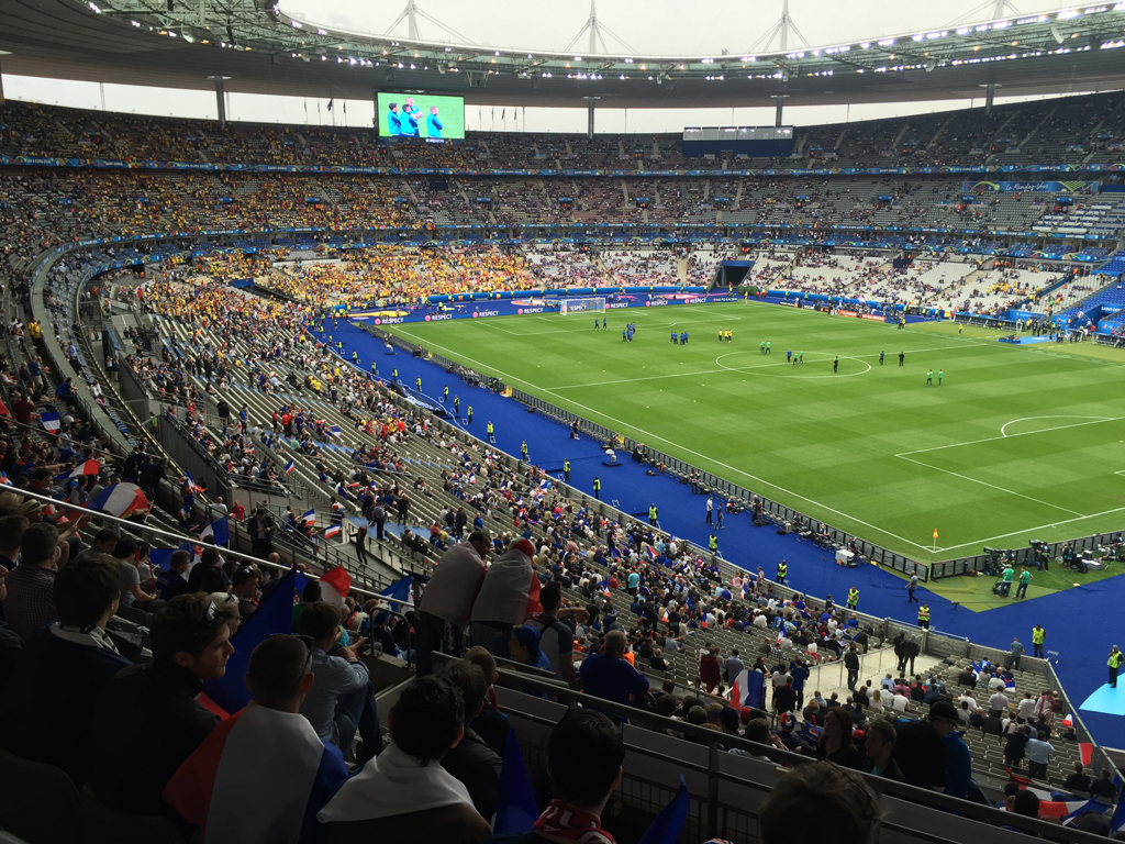 Photos: The Stade de France gears up for France's match at the Euro 2016