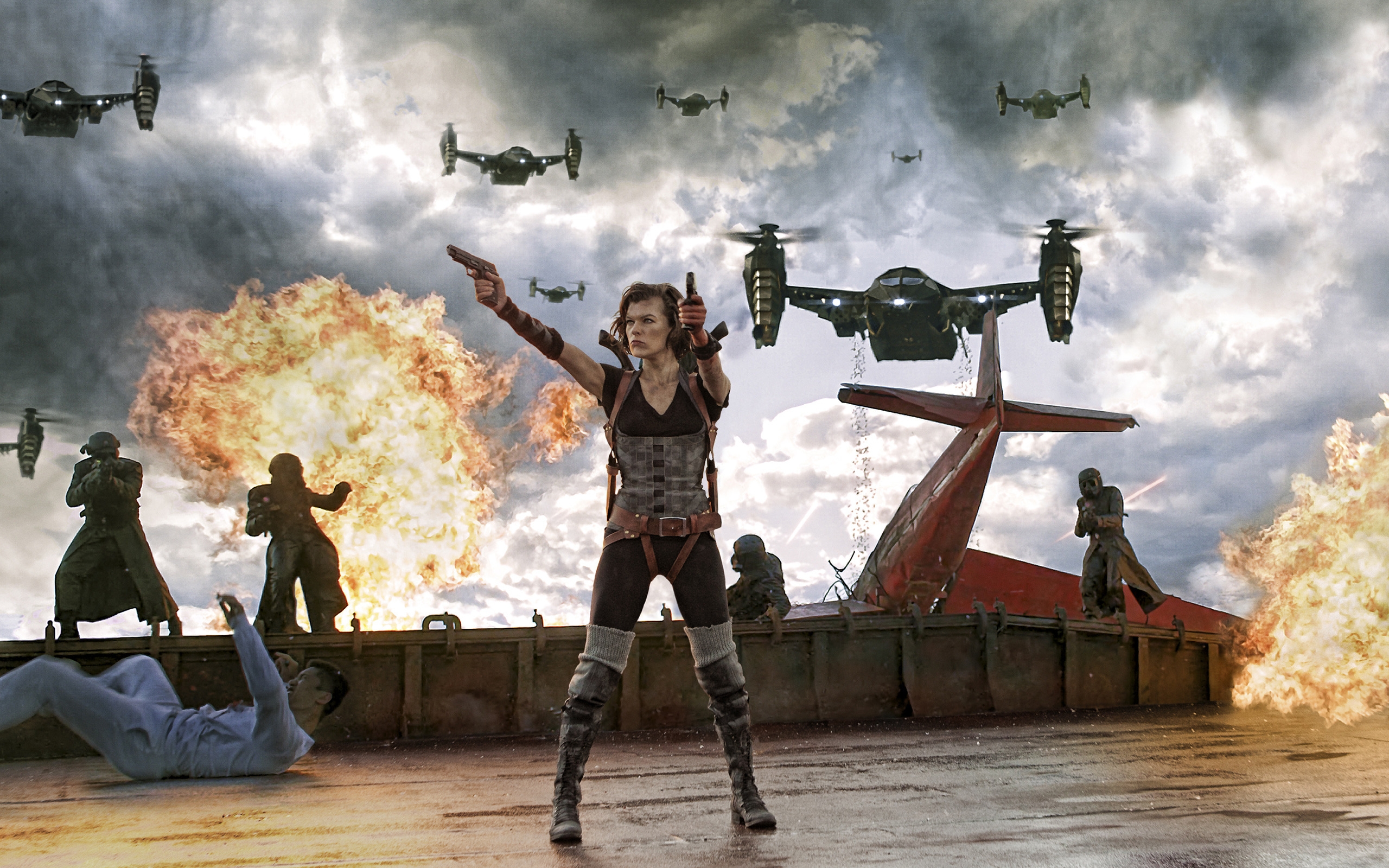 Resident Evil Retribution 2560 x 1600 widescreen Wallpaper