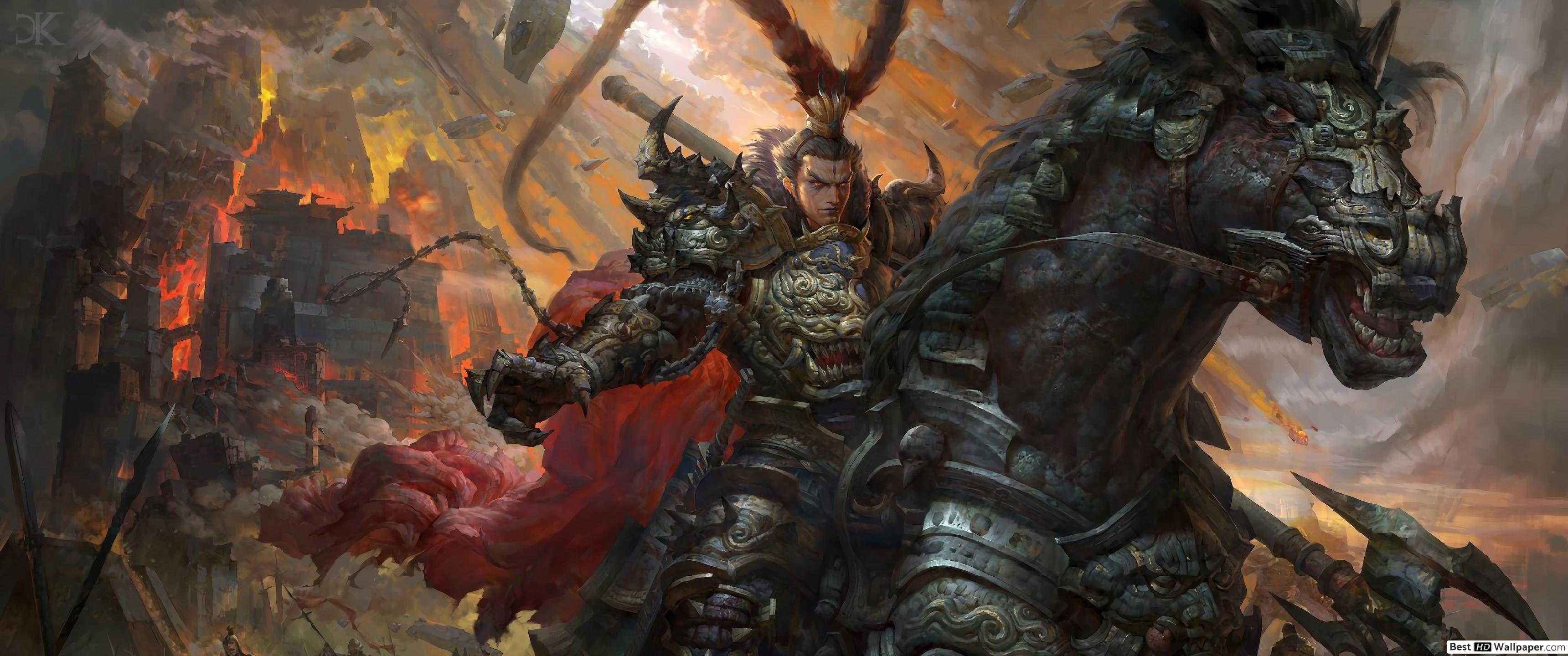 Samurai Warrior Epic Battle HD wallpaper download