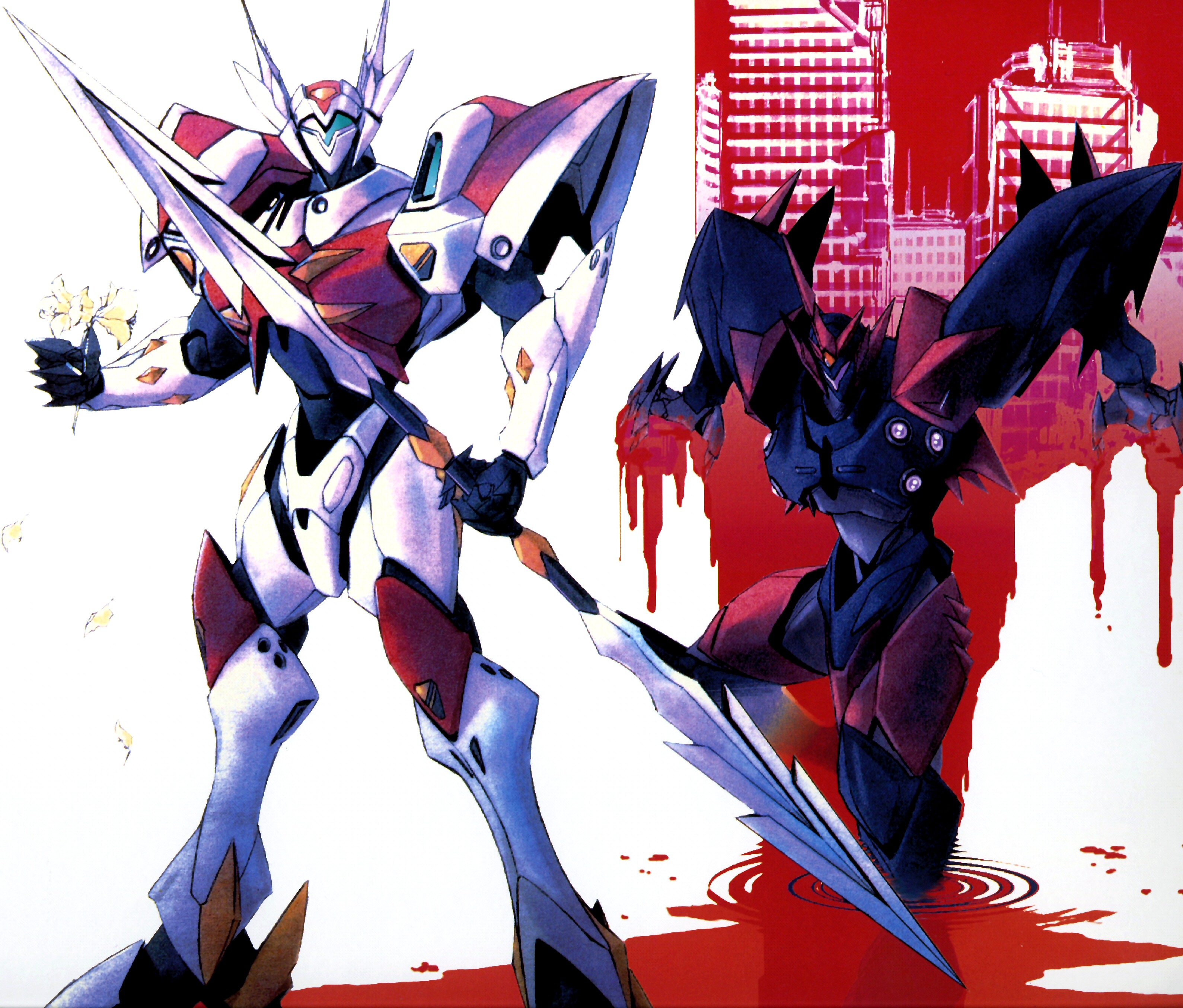 Tekkaman Blade and Scan Gallery