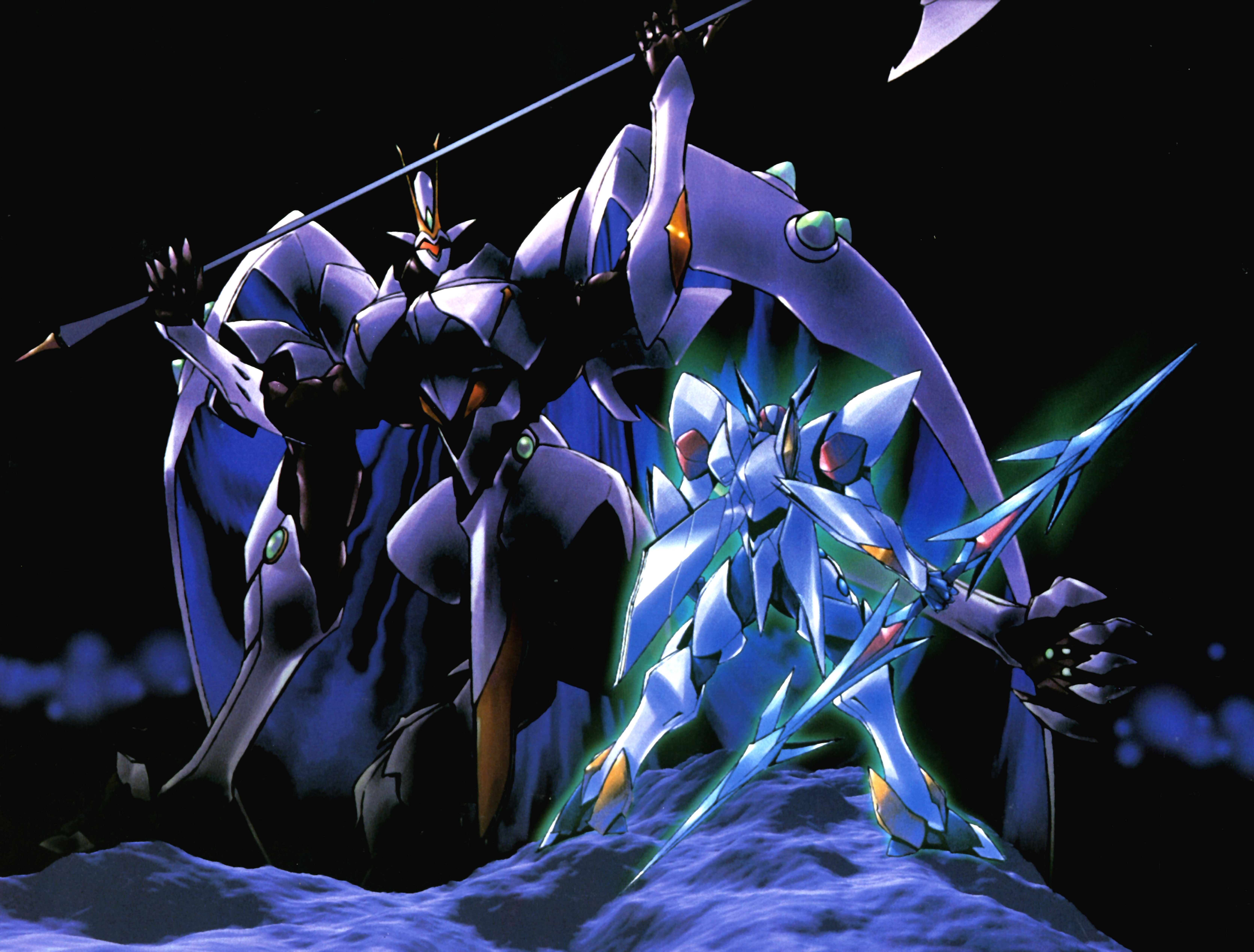 Tekkaman Blade and Scan Gallery