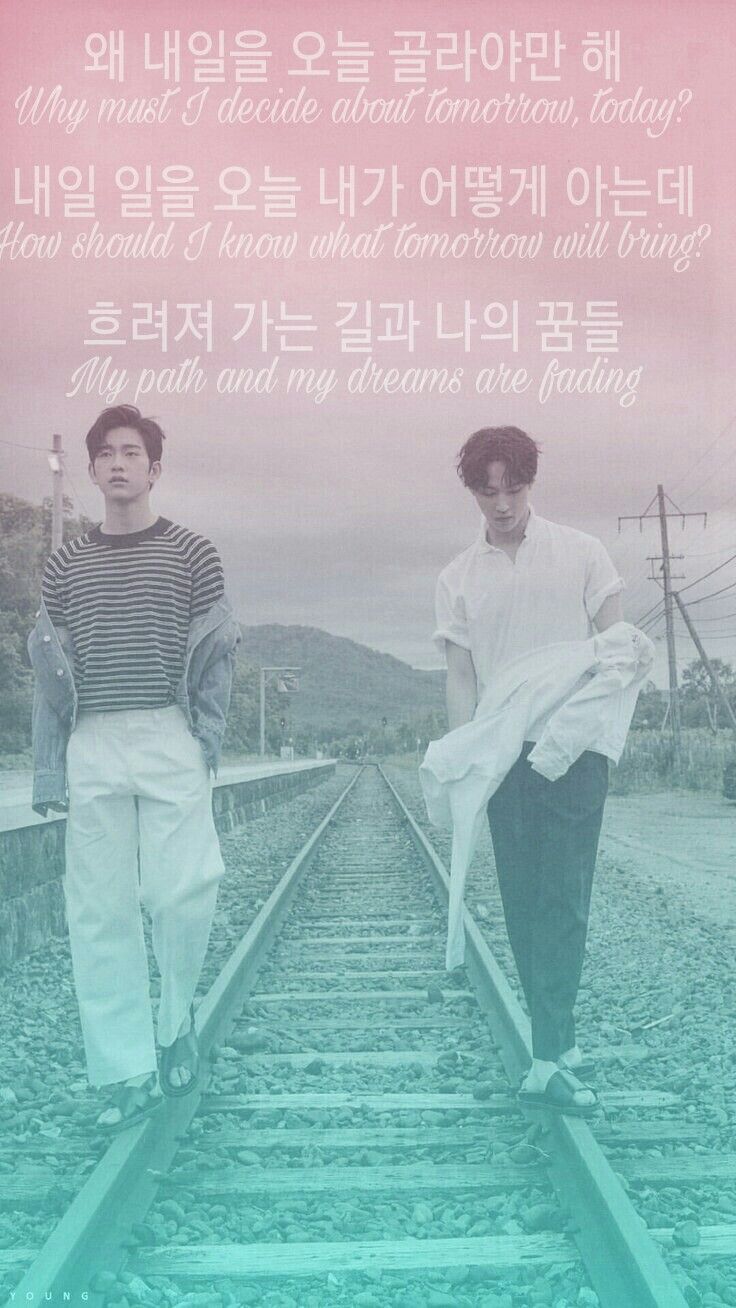 JJ PROJECT 'Tomorrow Today' My first got7 edits, Expect more Got7 wallpaper, Got7 Lyric wallpaper, Got7 picture edit. Lyrics, Editing picture, Kpop background