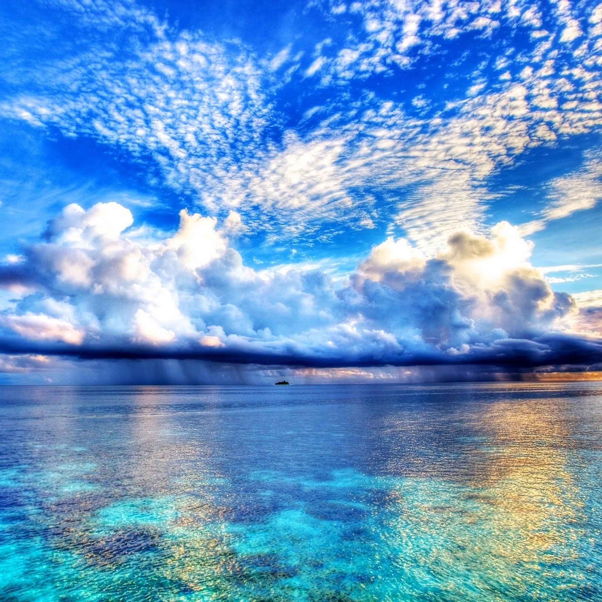 Broad Splendid Sea Level iPad Air Wallpaper Free Download