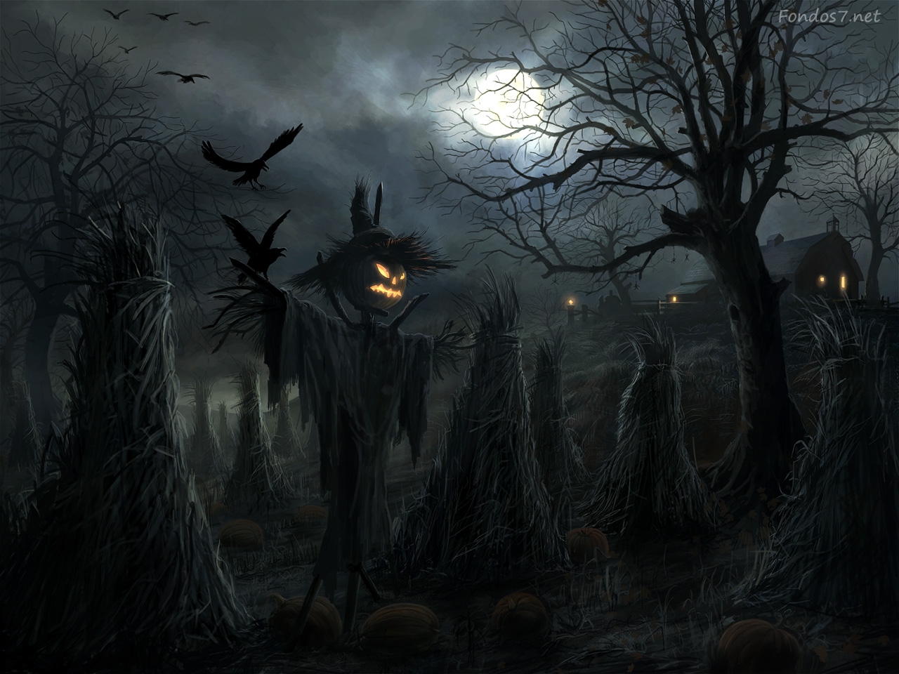 Dark Halloween Wallpaper