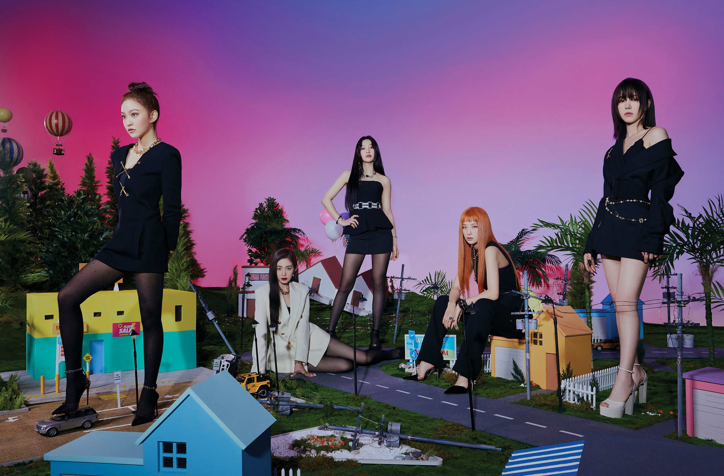 Red Velvet Queendom Group Teaser Photo 1, 2 (HD HQ)-Pop Database Dbkpop.com