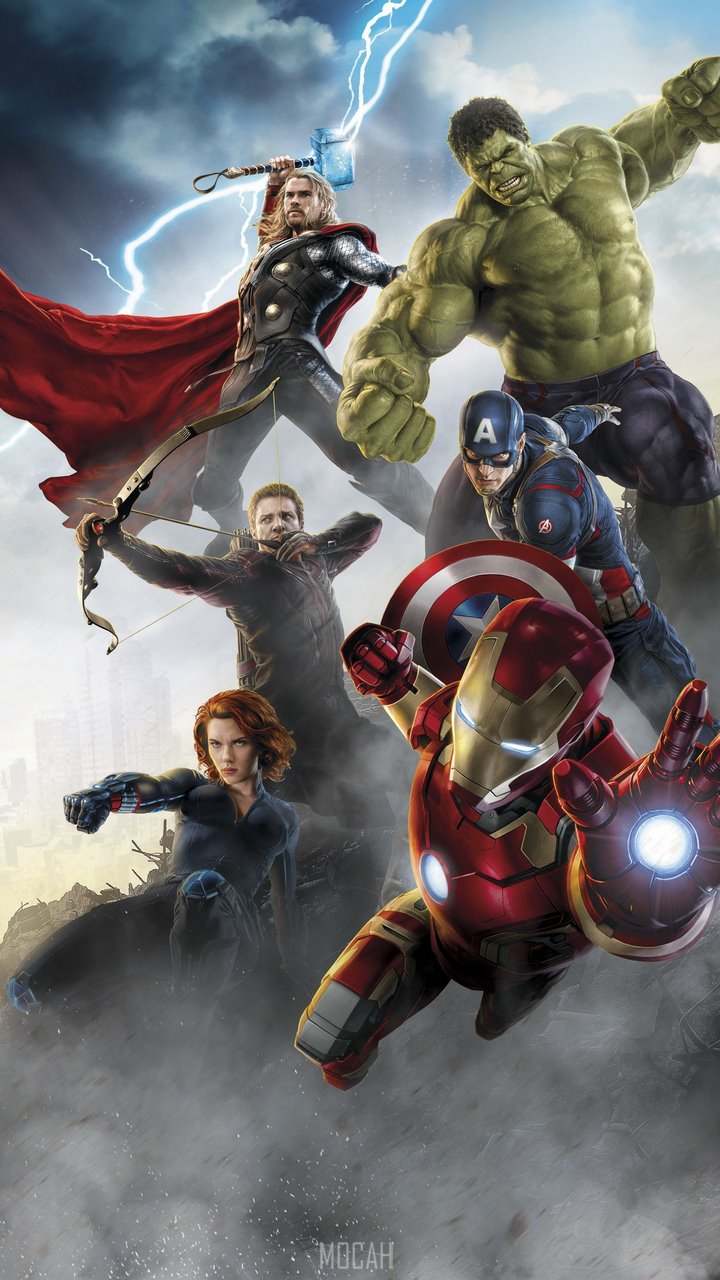 Hulk, Iron Man, The Avengers, Mural, Marvel Comics, Samsung Galaxy On7 Pro wallpaper HD free download, 720x1280. Mocah HD Wallpaper