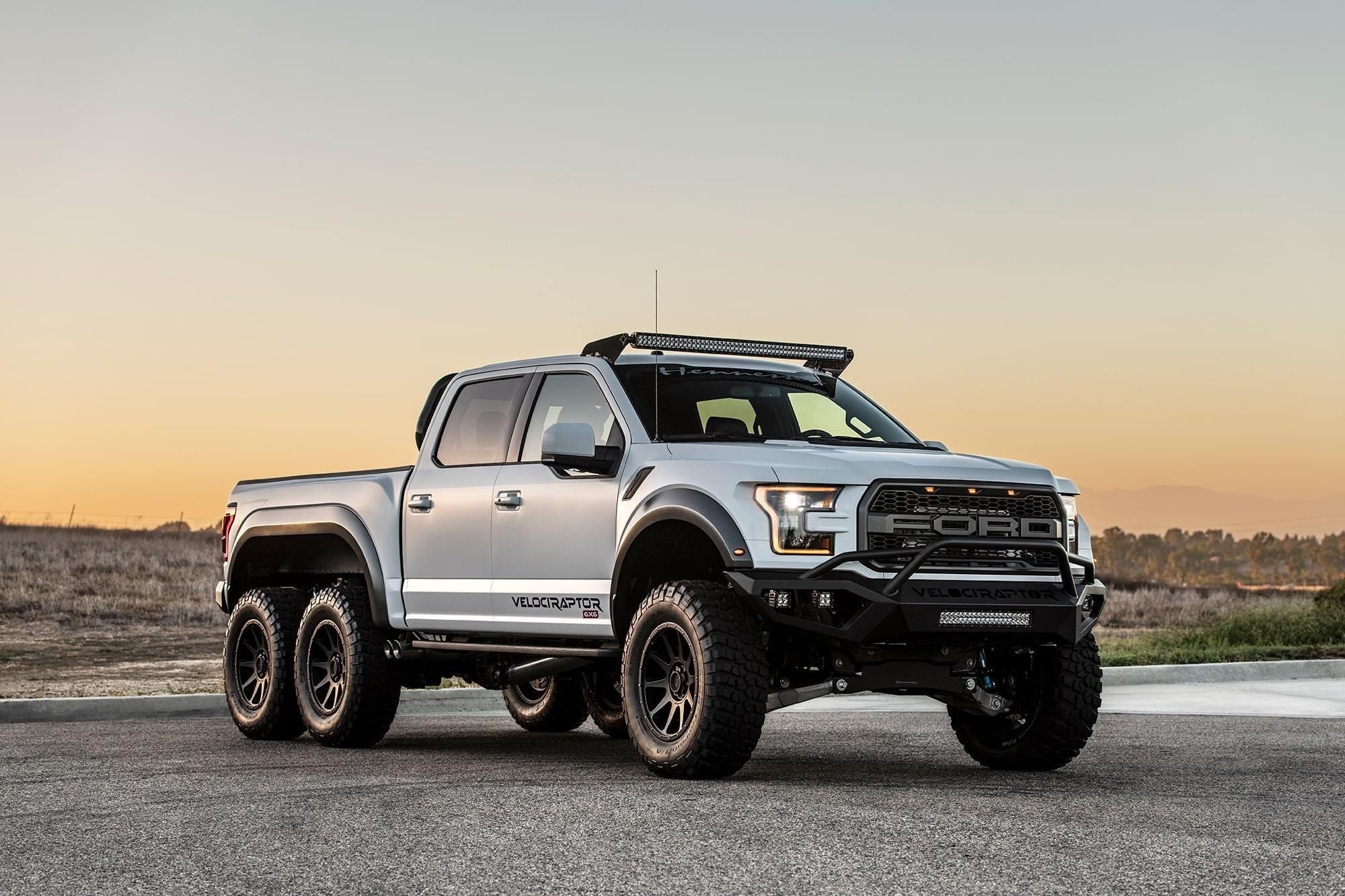 The 6x6 Ford Hennessey VelociRaptor comes fully stocked for $000. Ford velociraptor, Ford raptor, Ford pickup trucks