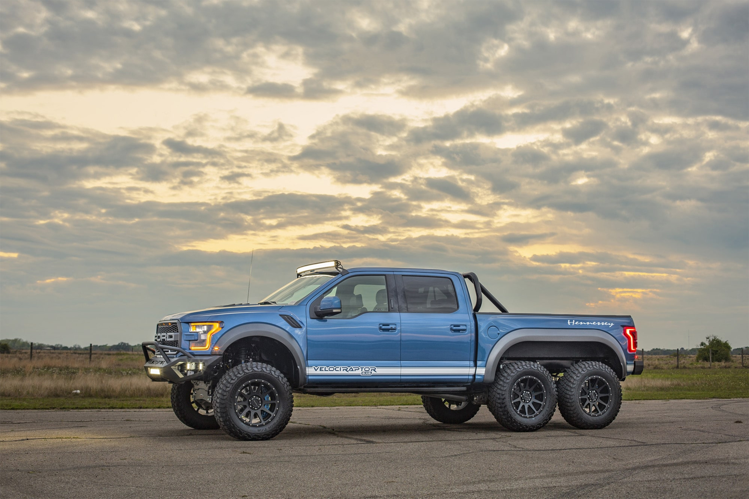 This Hennessey VelociRaptor 6x6 Can Be Yours for $000