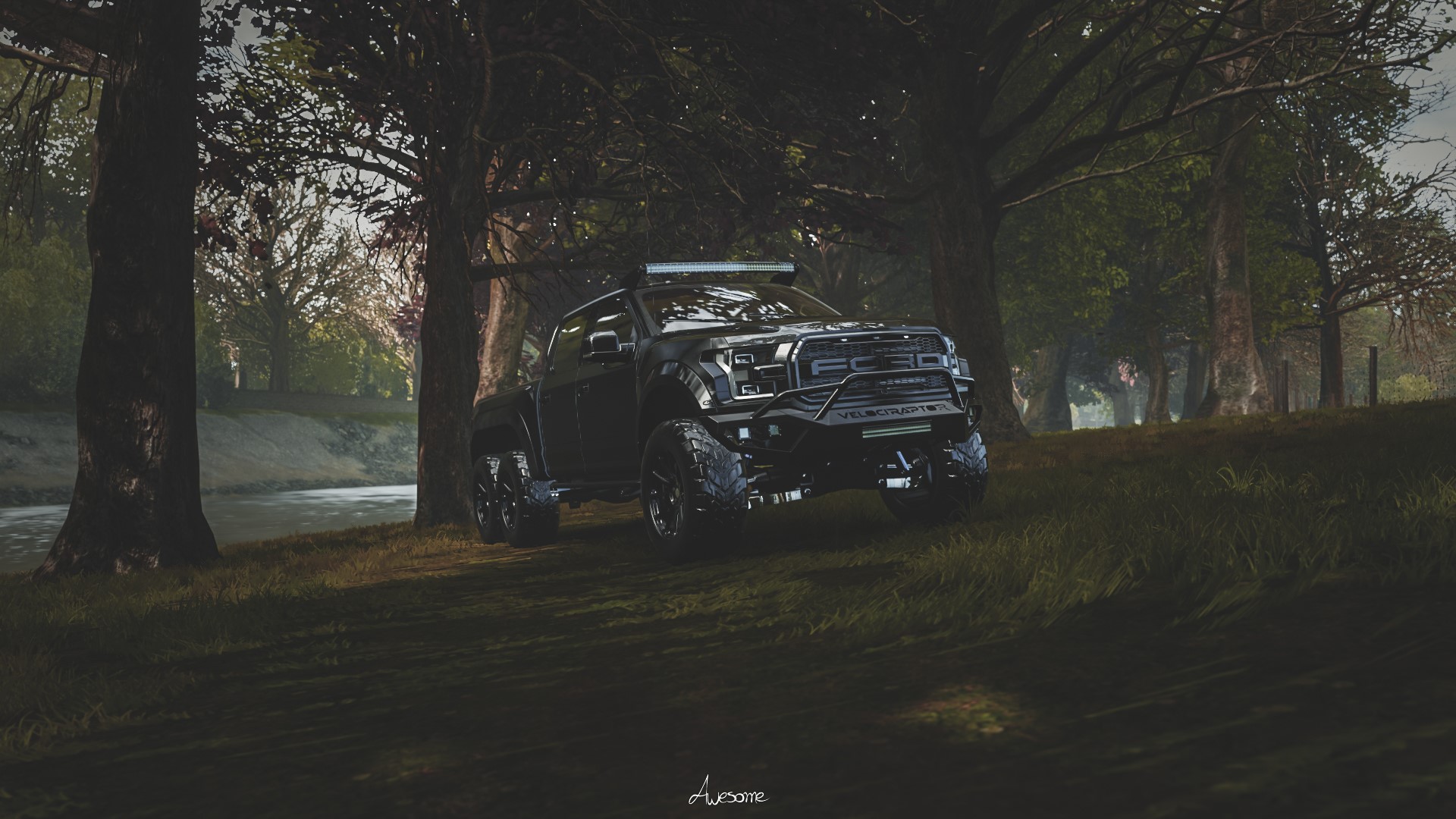 hennessey velociraptor 6x Hennessey, Forza, car, vehicle, video games, Ford Raptor, Ford, Forza Horizon 4. Mocah HD Wallpaper
