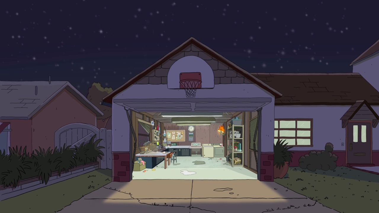 Rick And Morty Garage Wallpapers - Wallpaper Cave