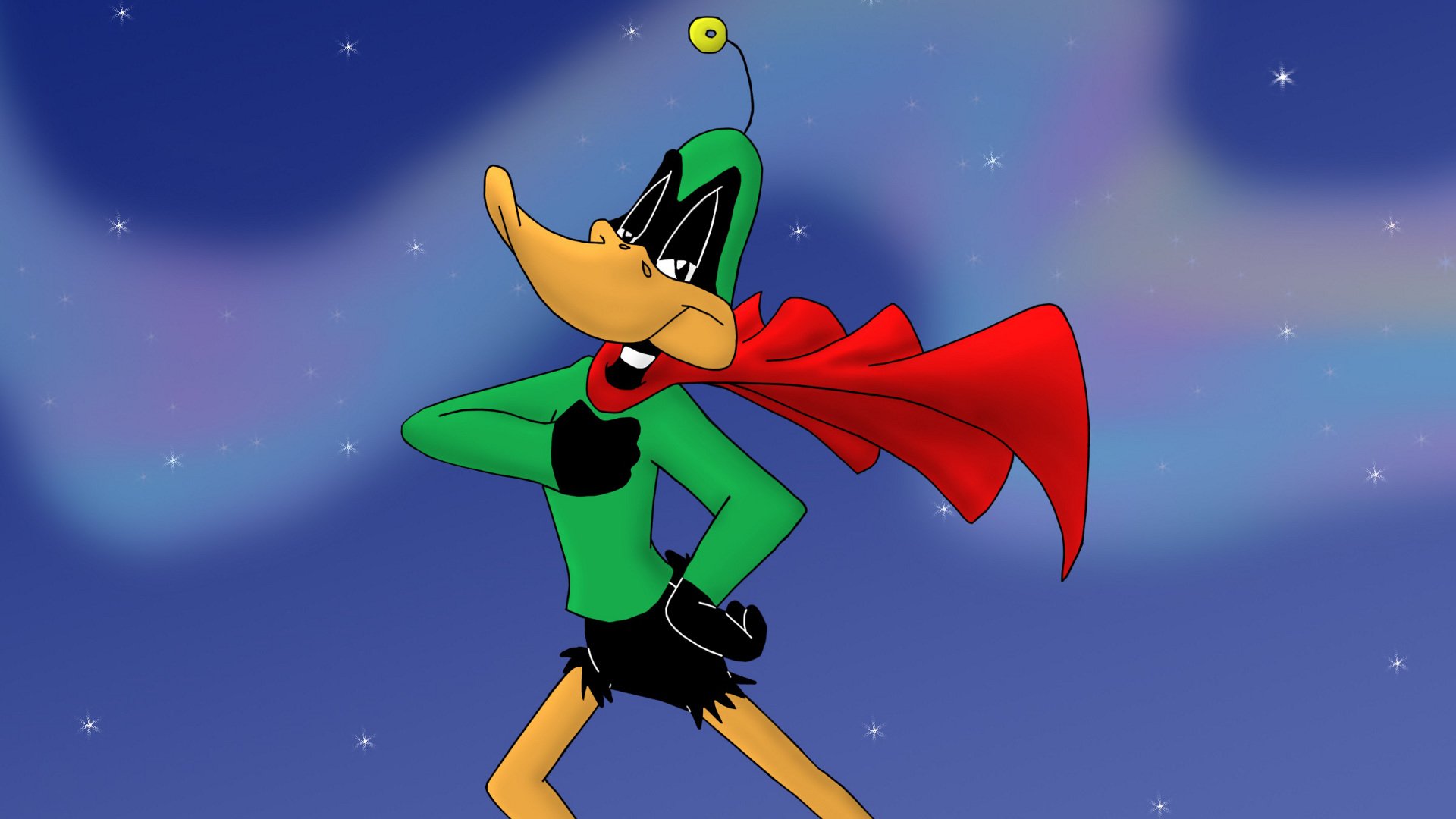 Duck Dodgers Starring Daffy Duck HD Wallpaper and Background Image