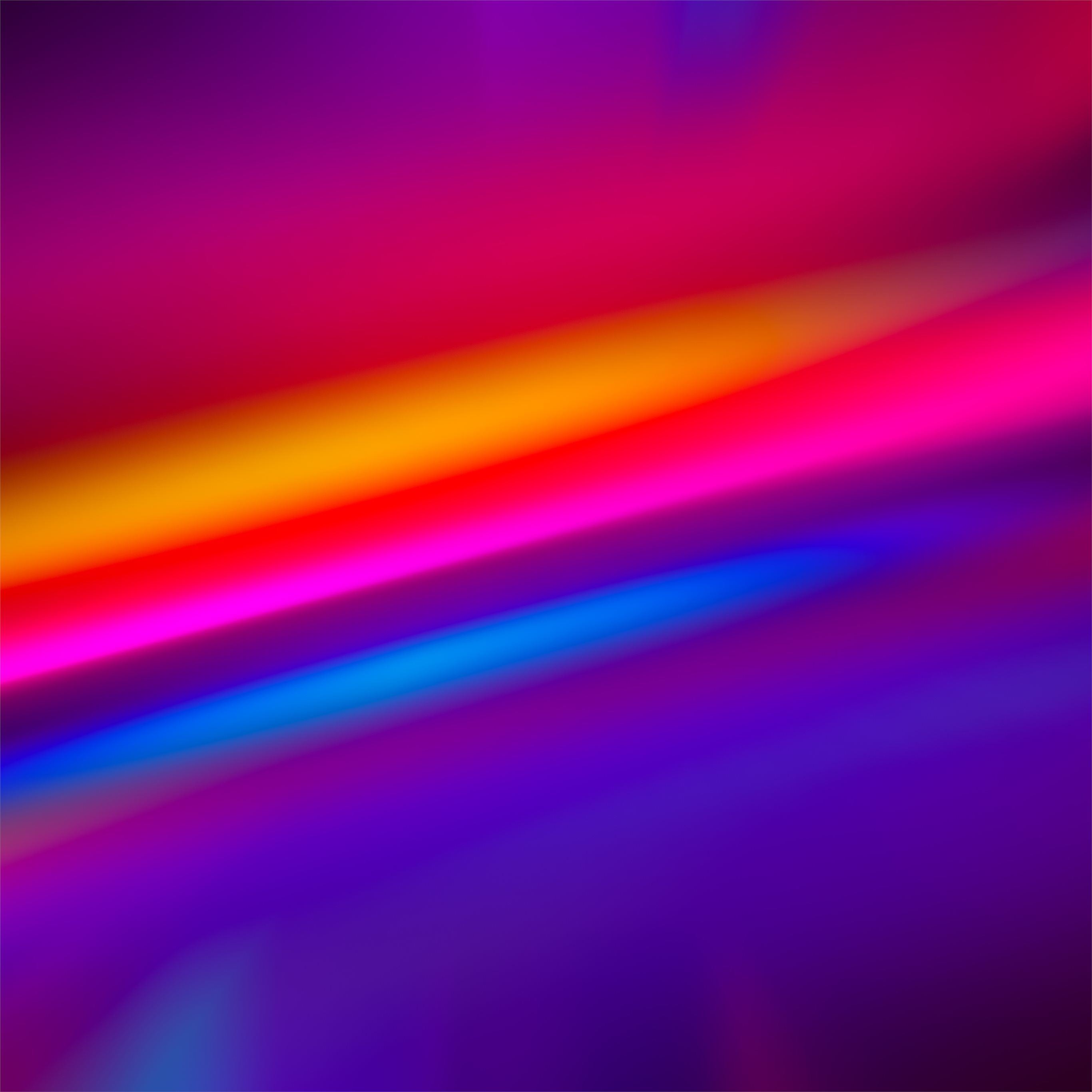 neon flowing abstract 8k iPad Pro Wallpaper Free Download