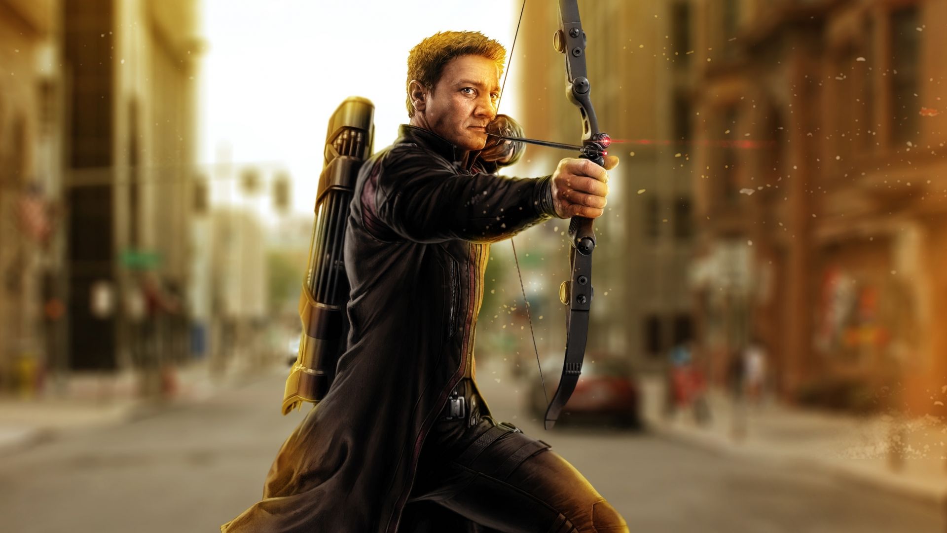 Wallpaper Archer, Hawk Eye, Jeremy Renner, Marvel, Art Desktop Wallpaper, HD Image, Picture, Background, 6284b9