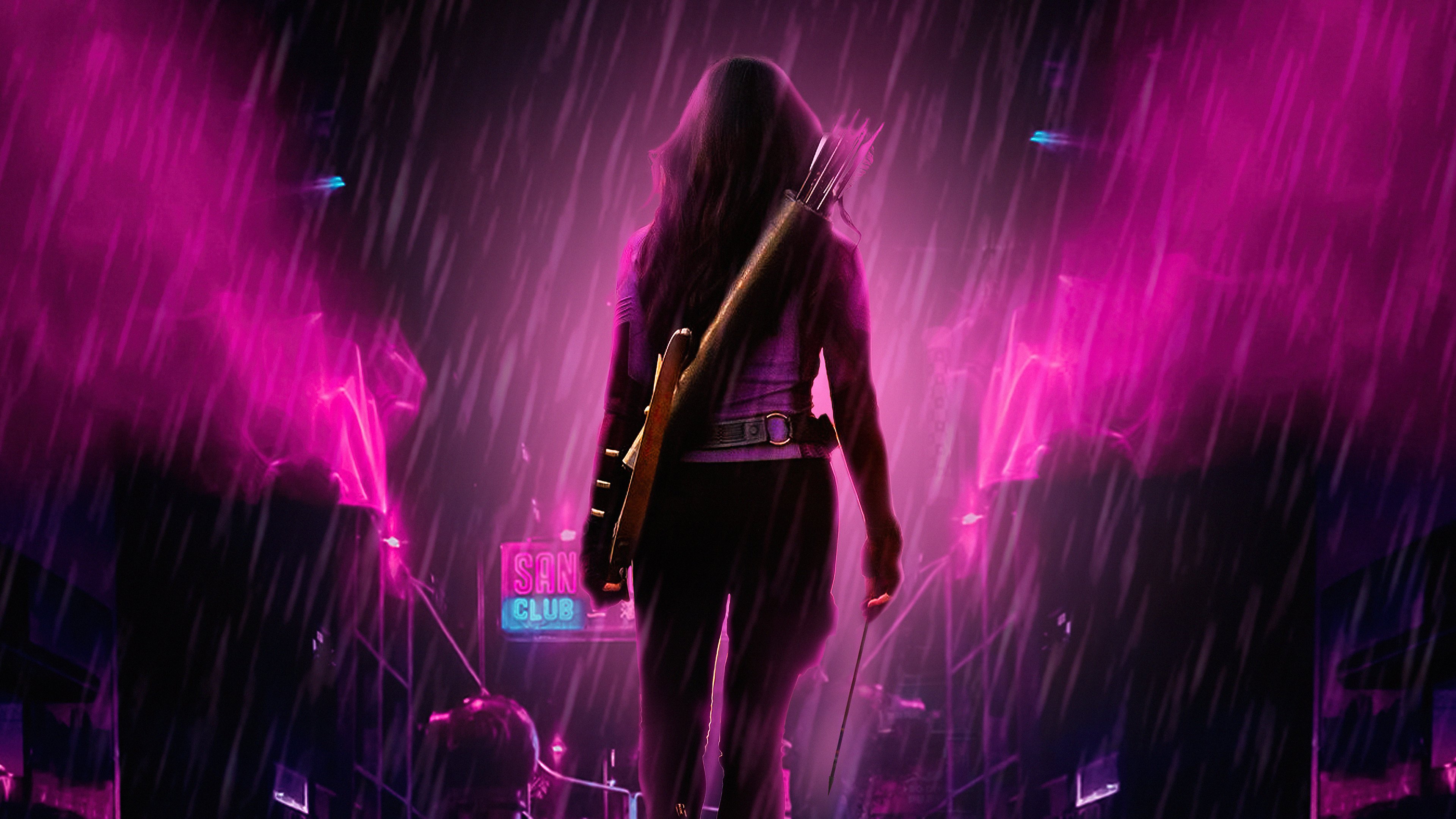 Kate Bishop From Hawkeye Poster 4k, HD Superheroes, 4k Wallpaper, Image, Background, Photo and Picture