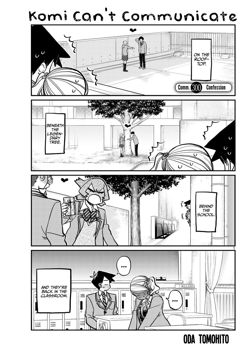 Komi San Wa Komyushou Desu, Chapter 300: Confession